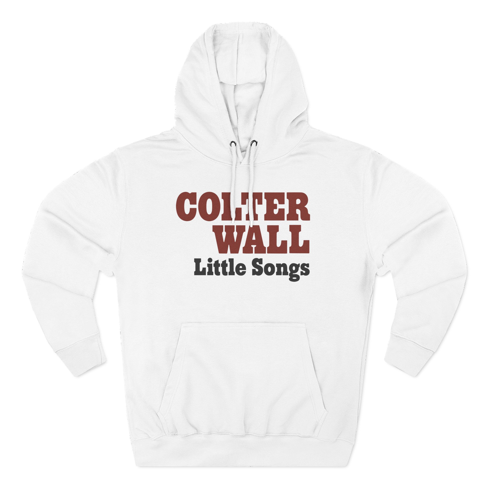 Colter Wall Little Songs Three-Panel Fleece Hoodie