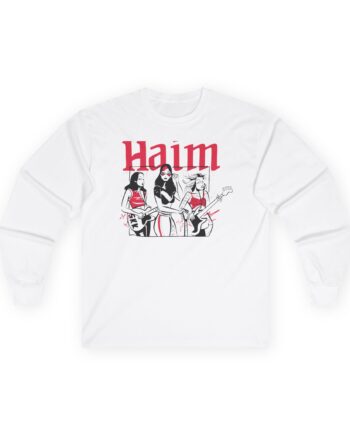 Haim Unisex Ultra Cotton Long Sleeve Tee