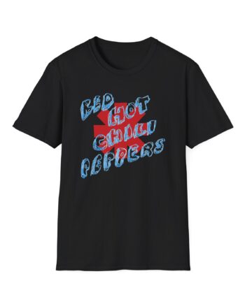 Red Hot Chili Peppers Scribbled Logo Unisex Softstyle T-Shirt