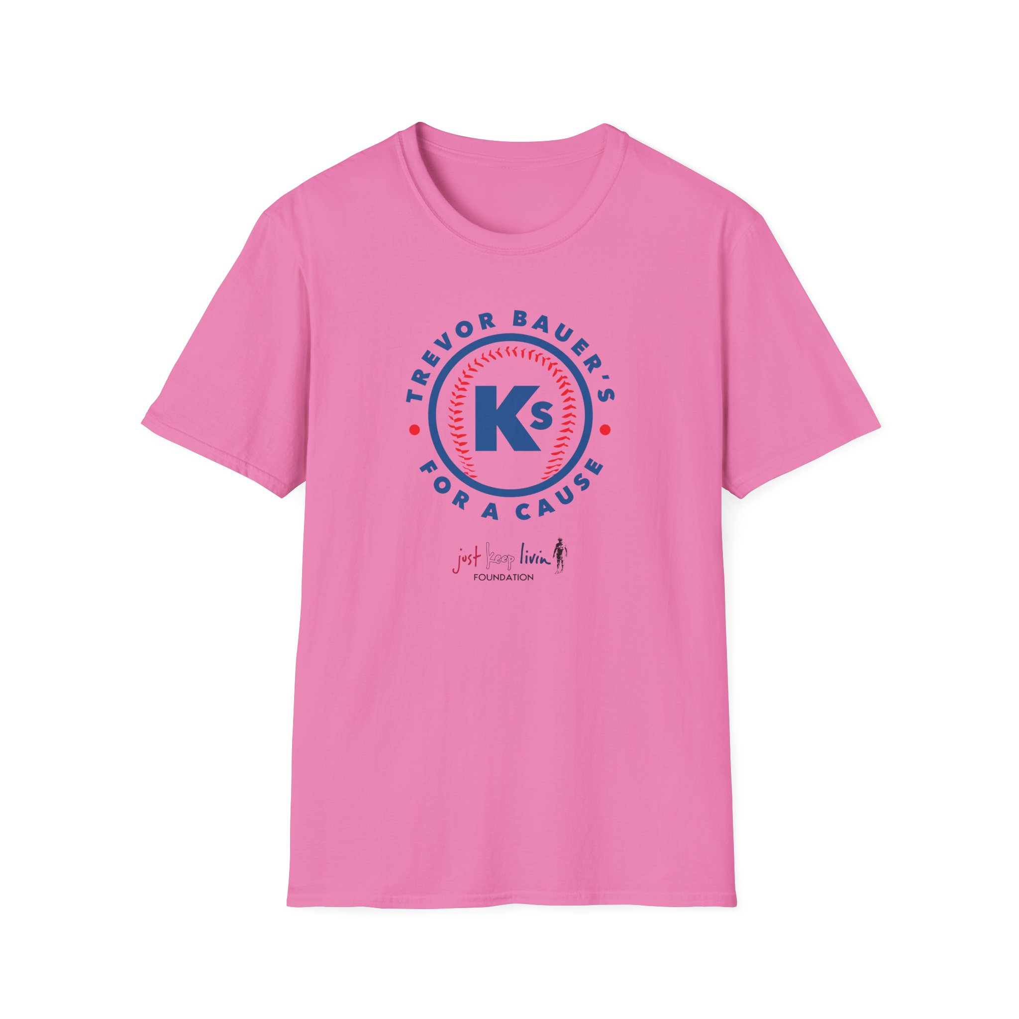 Trevor Bauer’s Ks for a Cause Unisex Softstyle T-Shirt