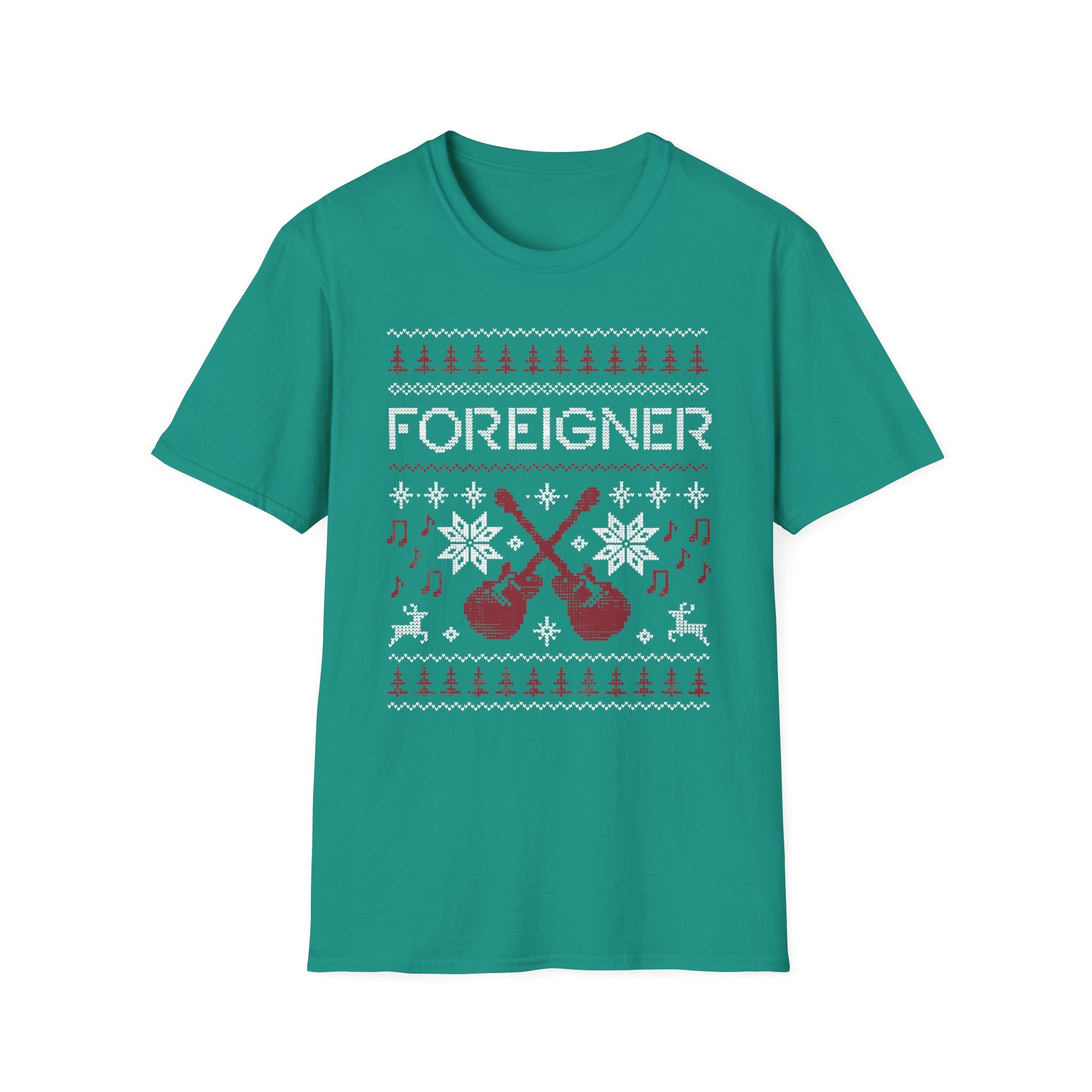 Foreigner Holiday Unisex Softstyle T-Shirt