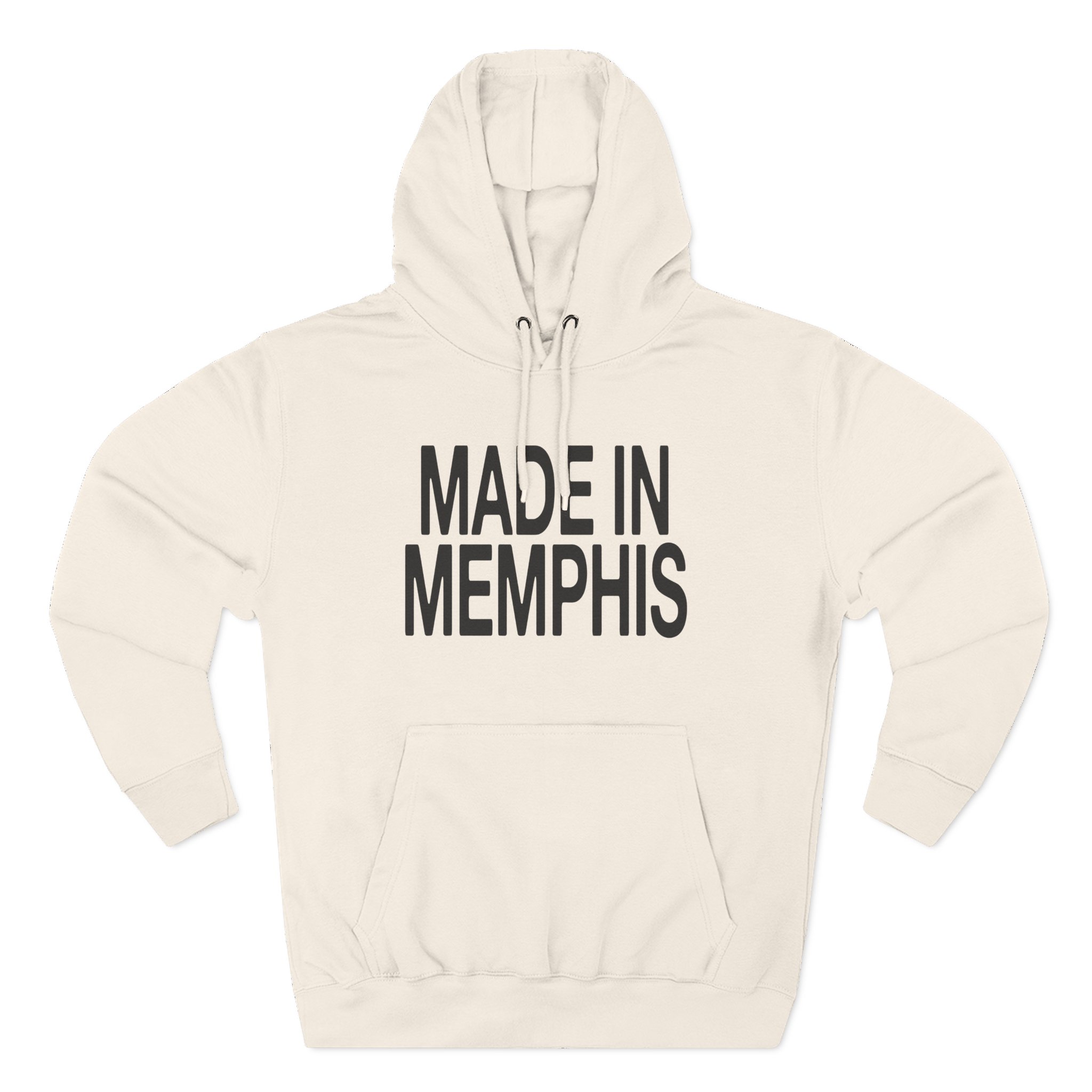 JT Made in Memphis Three-panel Fleece Hoodie