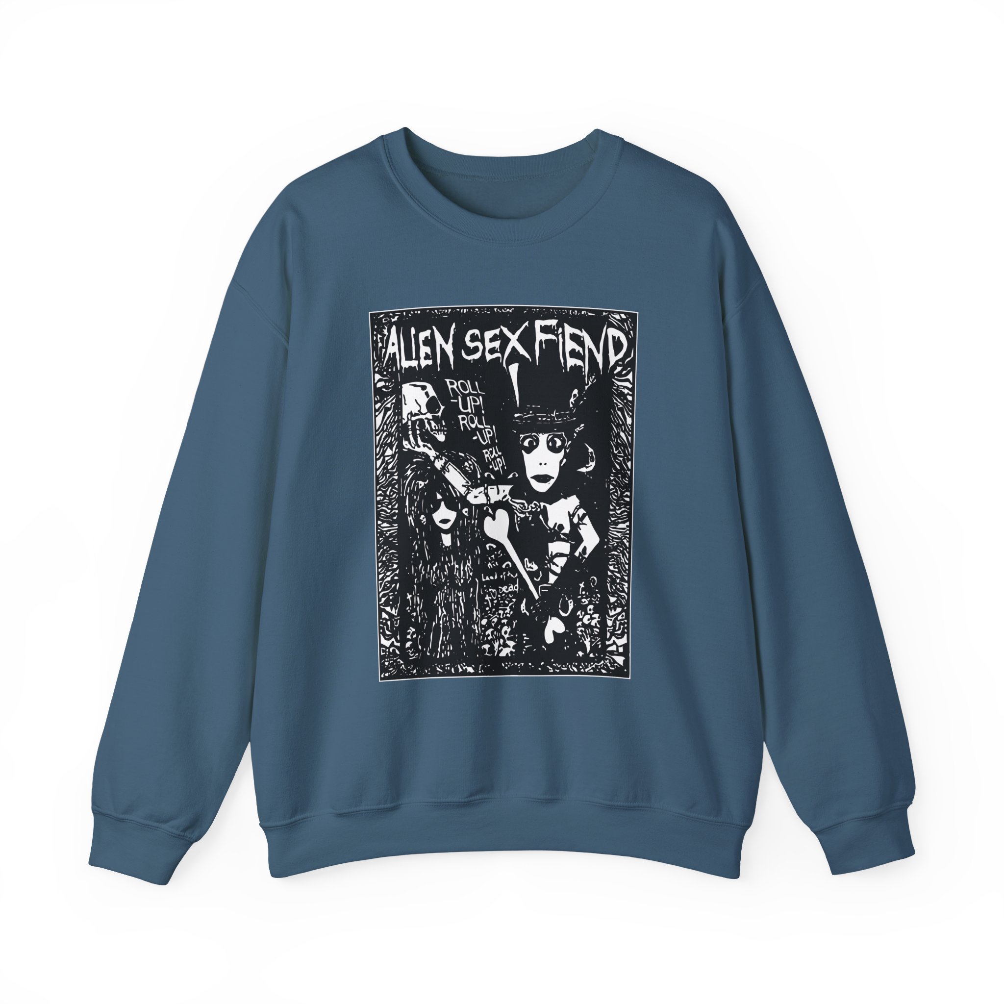 Alien Sex Fiend Land of the Living Dead Unisex Heavy Blendâ„¢ Crewneck Sweatshirt