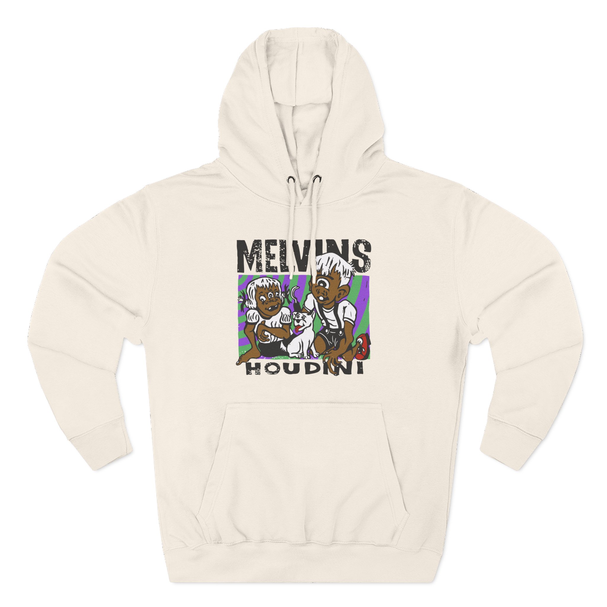 Melvins Houdini Three-Panel Fleece Hoodie