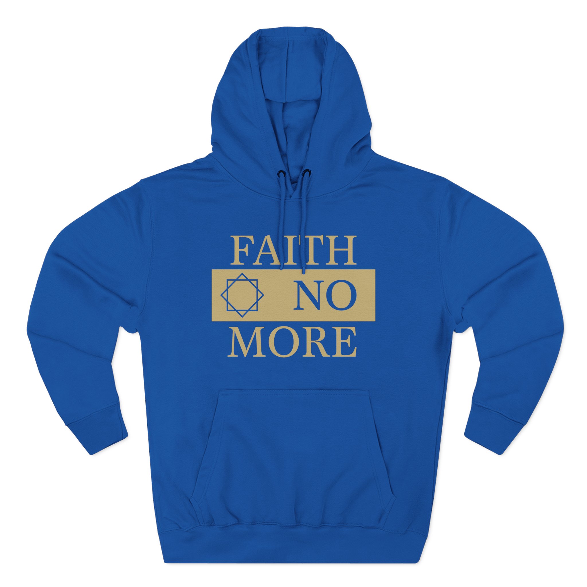 Faith No More Gold Logo Three-Panel Fleece Hoodie