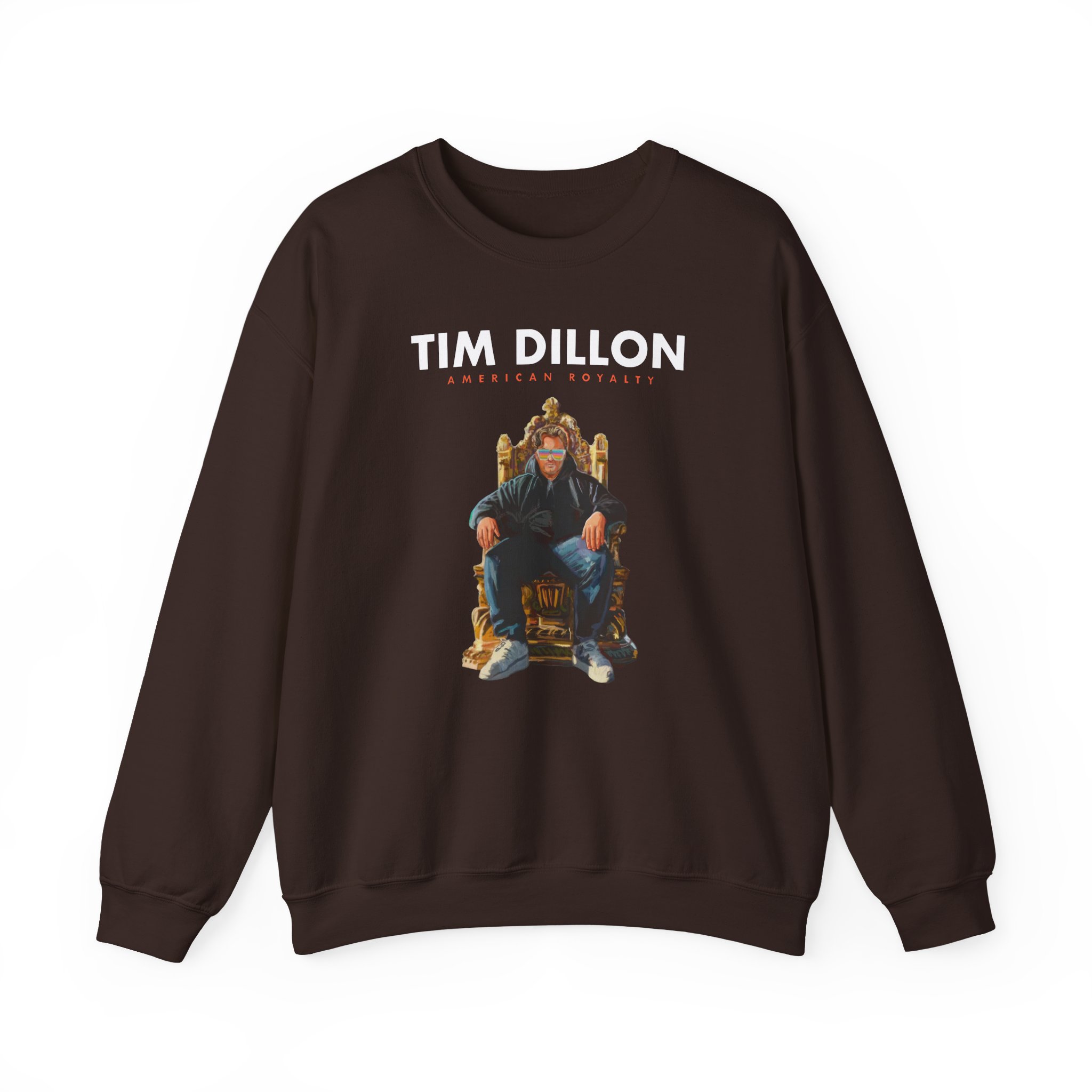 Tim Dillon American Royalty Tour Unisex Heavy Blendâ„¢ Crewneck Sweatshirt