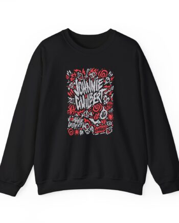 Jake & Johnnie Red Johnnie Guilbert Logo Unisex Heavy Blend™ Crewneck Sweatshirt