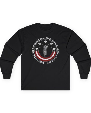 Robert Plant Patriotic Quill Itinerary Unisex Ultra Cotton Long Sleeve Tee