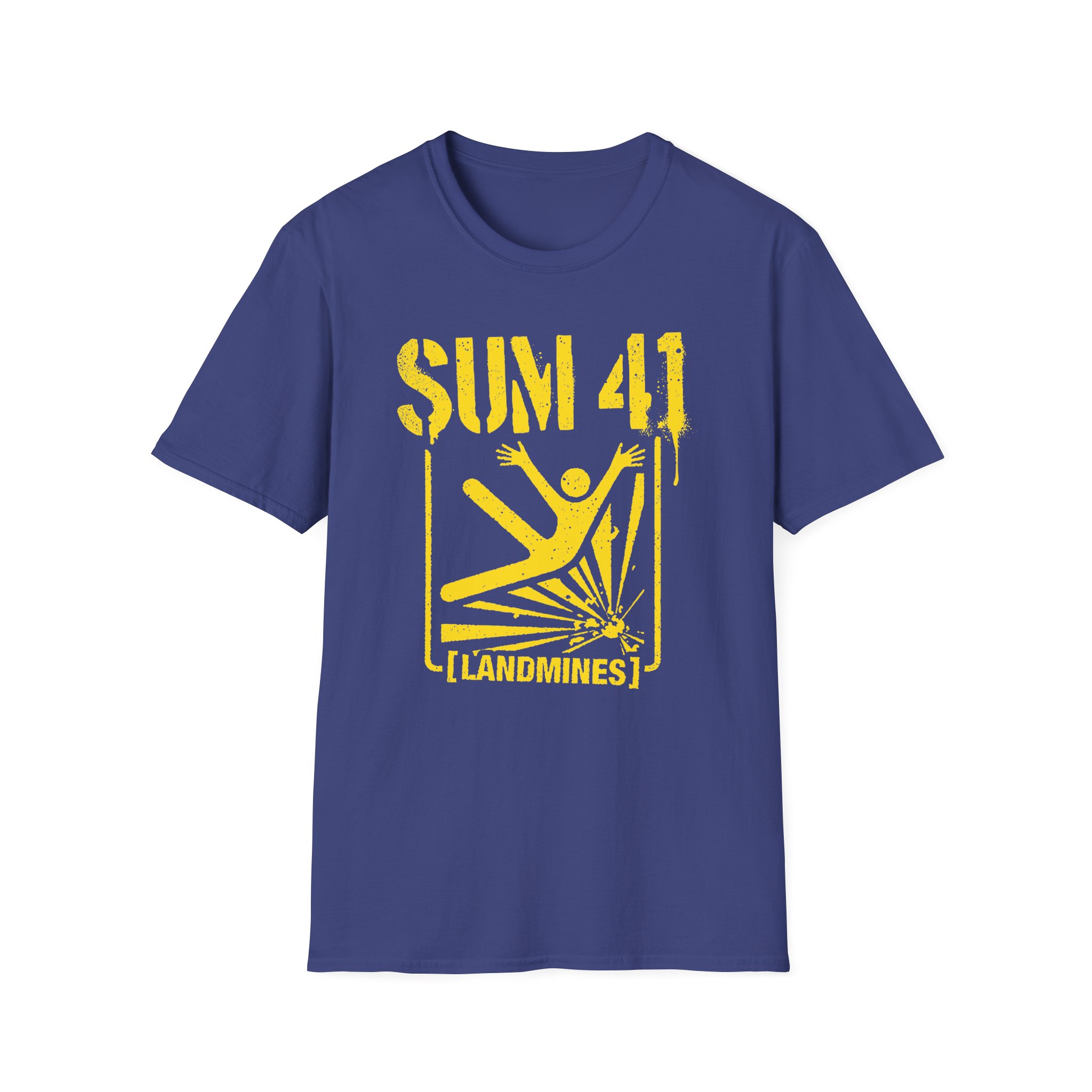 Sum 41 Landmines Unisex Softstyle T-Shirt