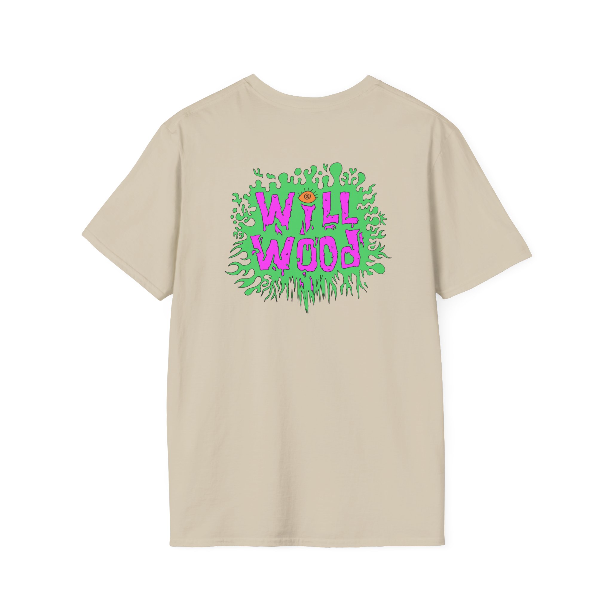 Will Wood Death of the Author Unisex Softstyle T-Shirt