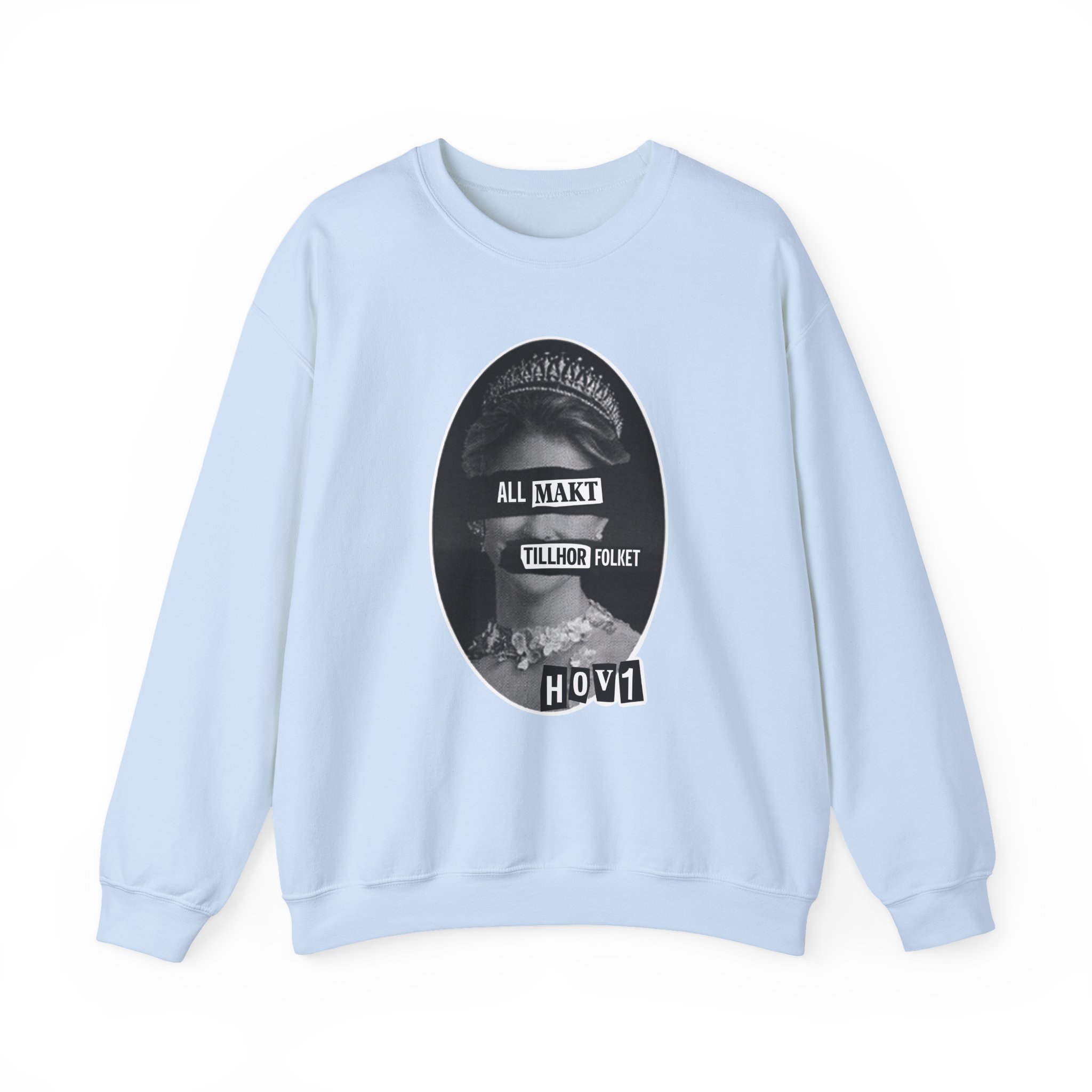 Hov1 All Makt Tillh’r Folket Unisex Heavy Blend™ Crewneck Sweatshirt