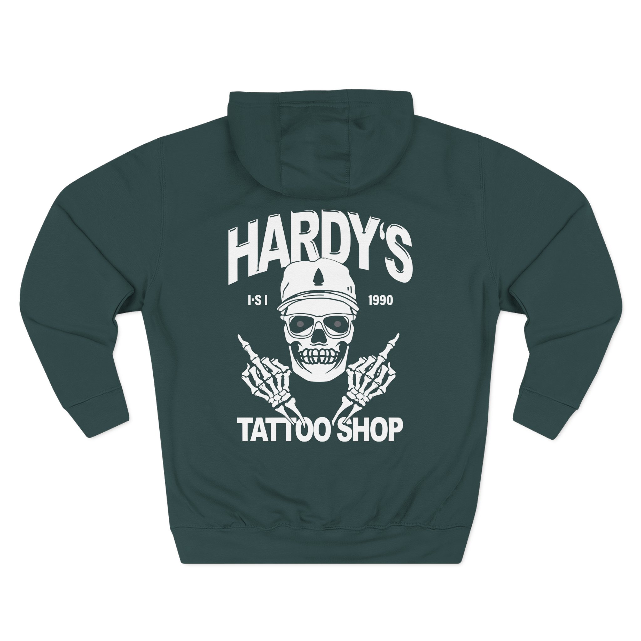 Hardy Tattoo Shop Three-Panel Fleece Hoodie