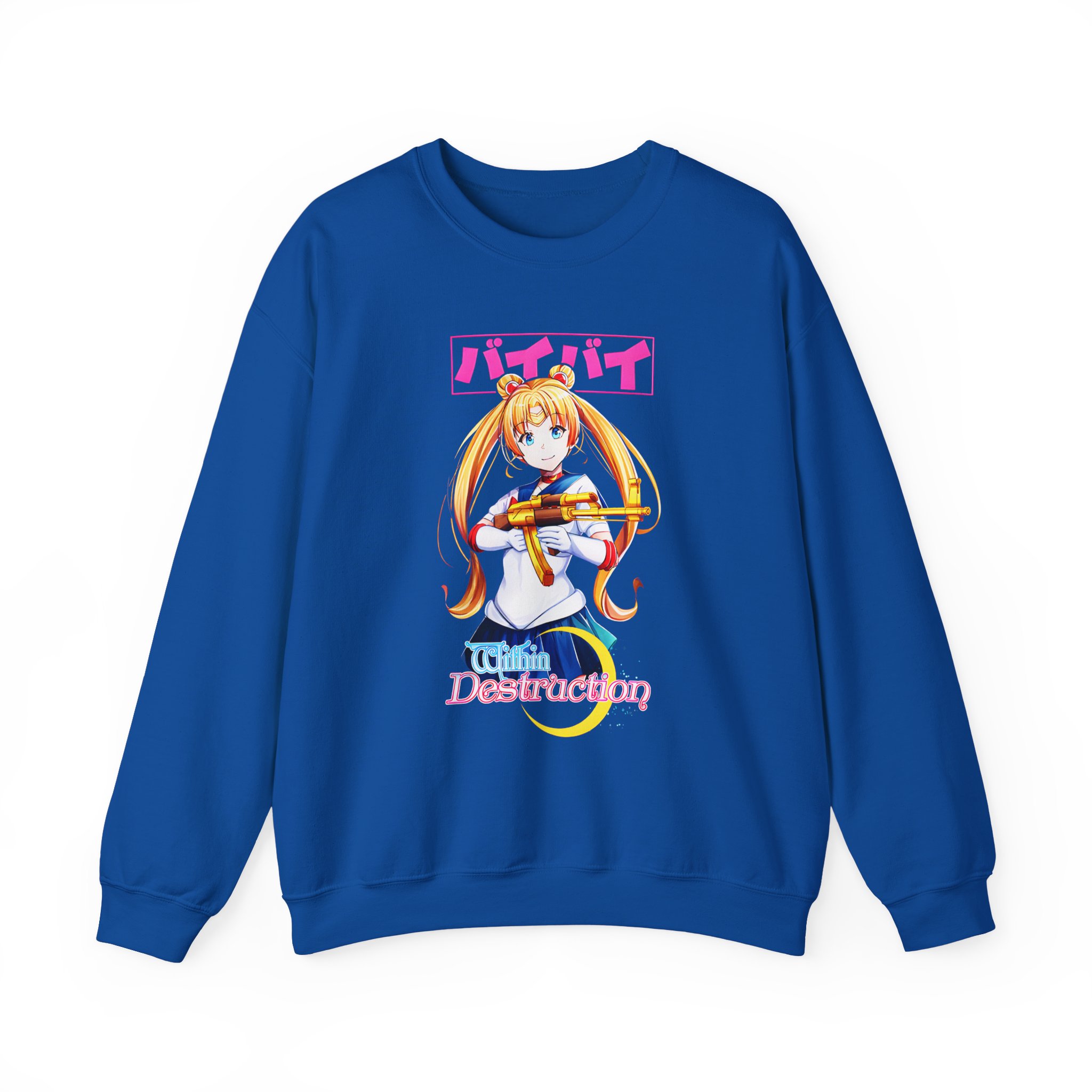 Within Destruction Sailor Moon Unisex Heavy Blend Crewneck Sweatshirt