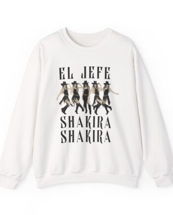 Shakira El Jefe Dancer Unisex Heavy Blend™ Crewneck Sweatshirt