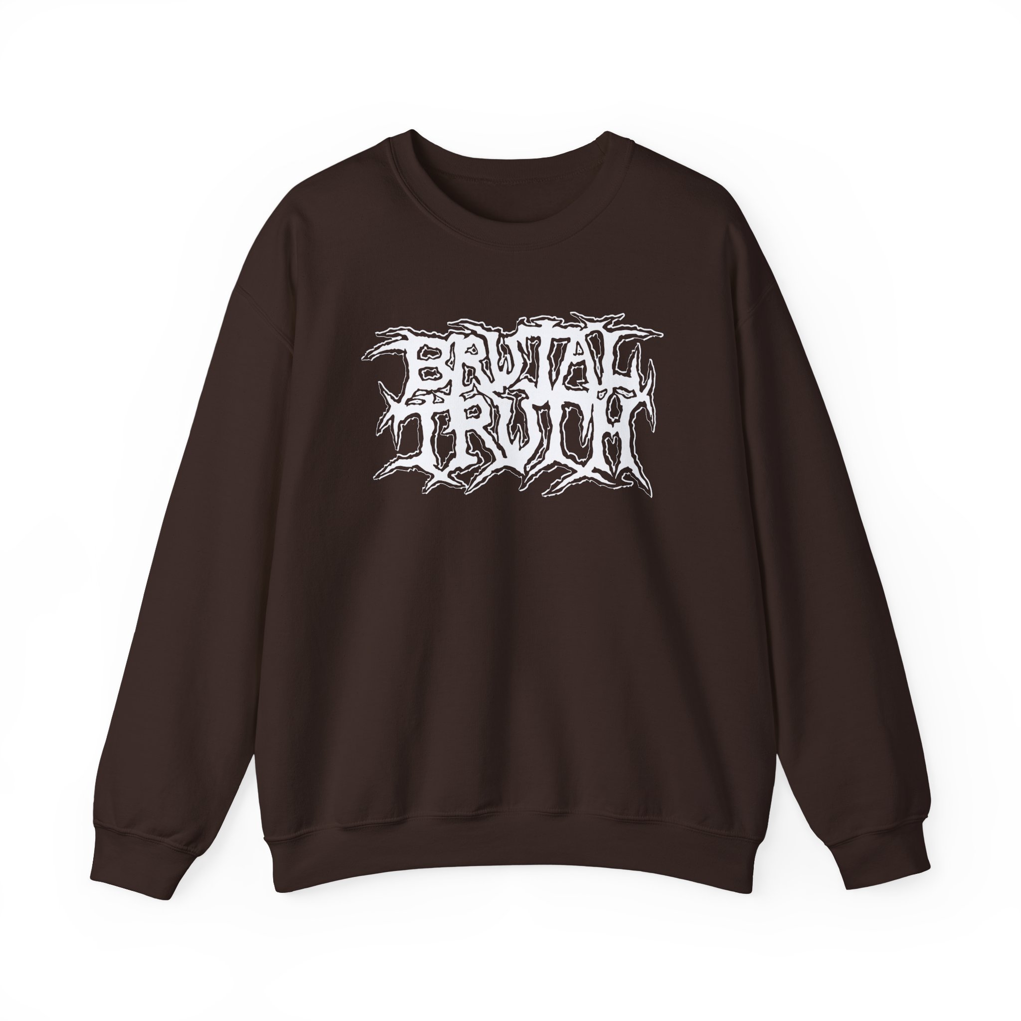 Brutal Truth Logo Unisex Heavy Blend Crewneck Sweatshirt