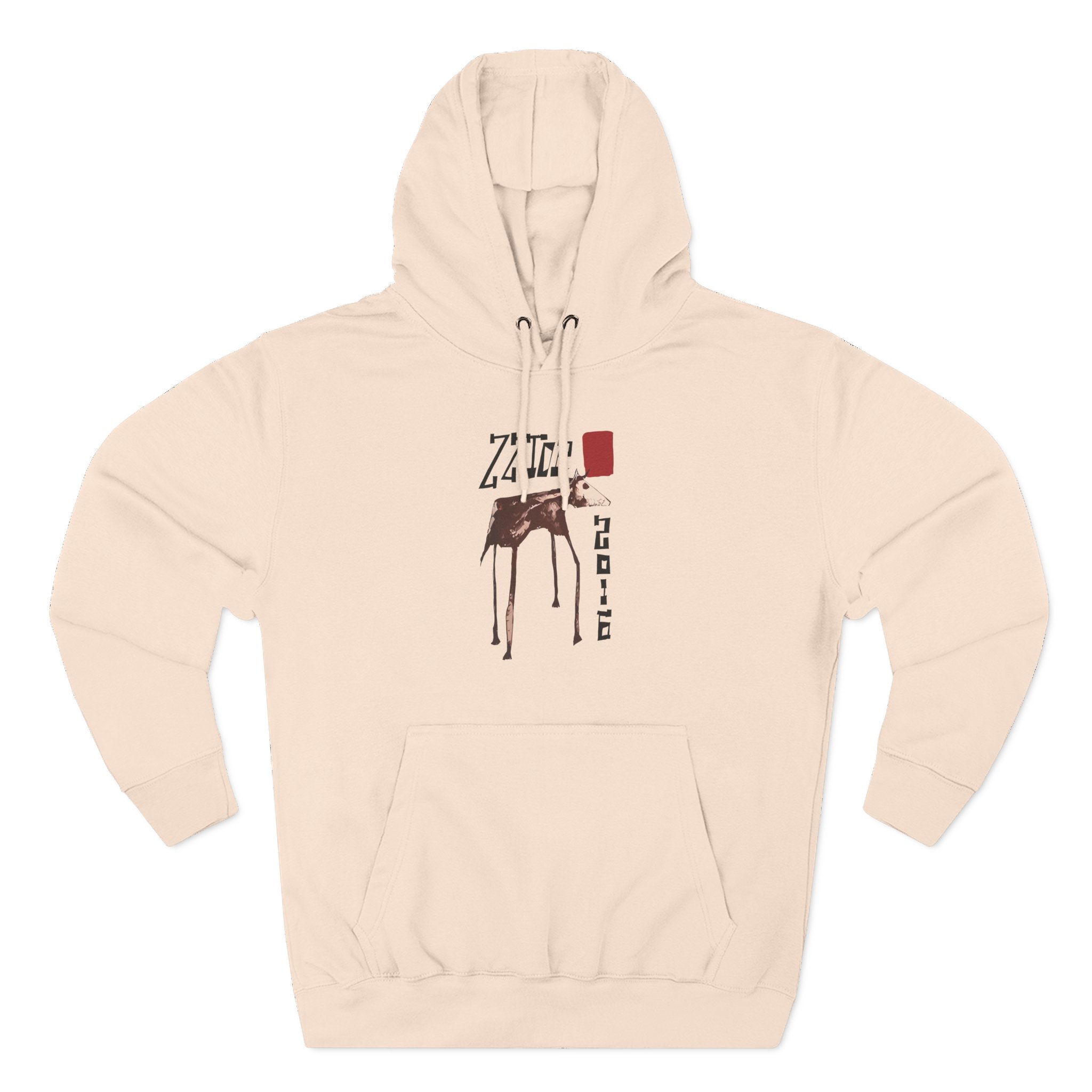 Zz Top Three-Panel Fleece Hoodie