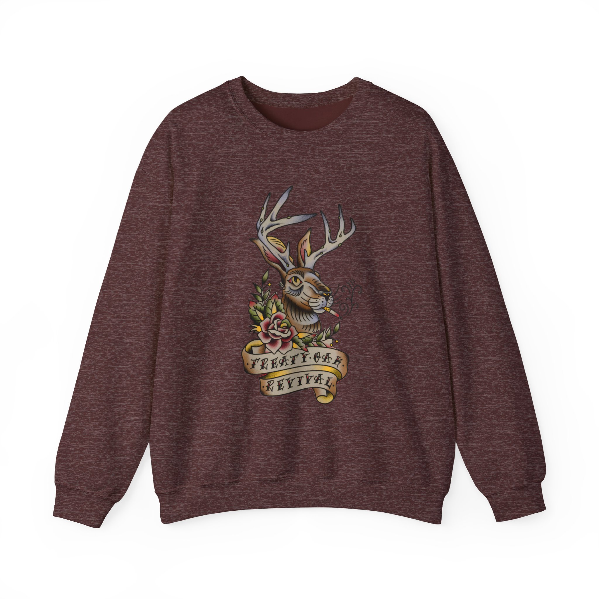 Treaty Oak Revival Jack Rabbit Unisex Heavy Blendâ„¢ Crewneck Sweatshirt