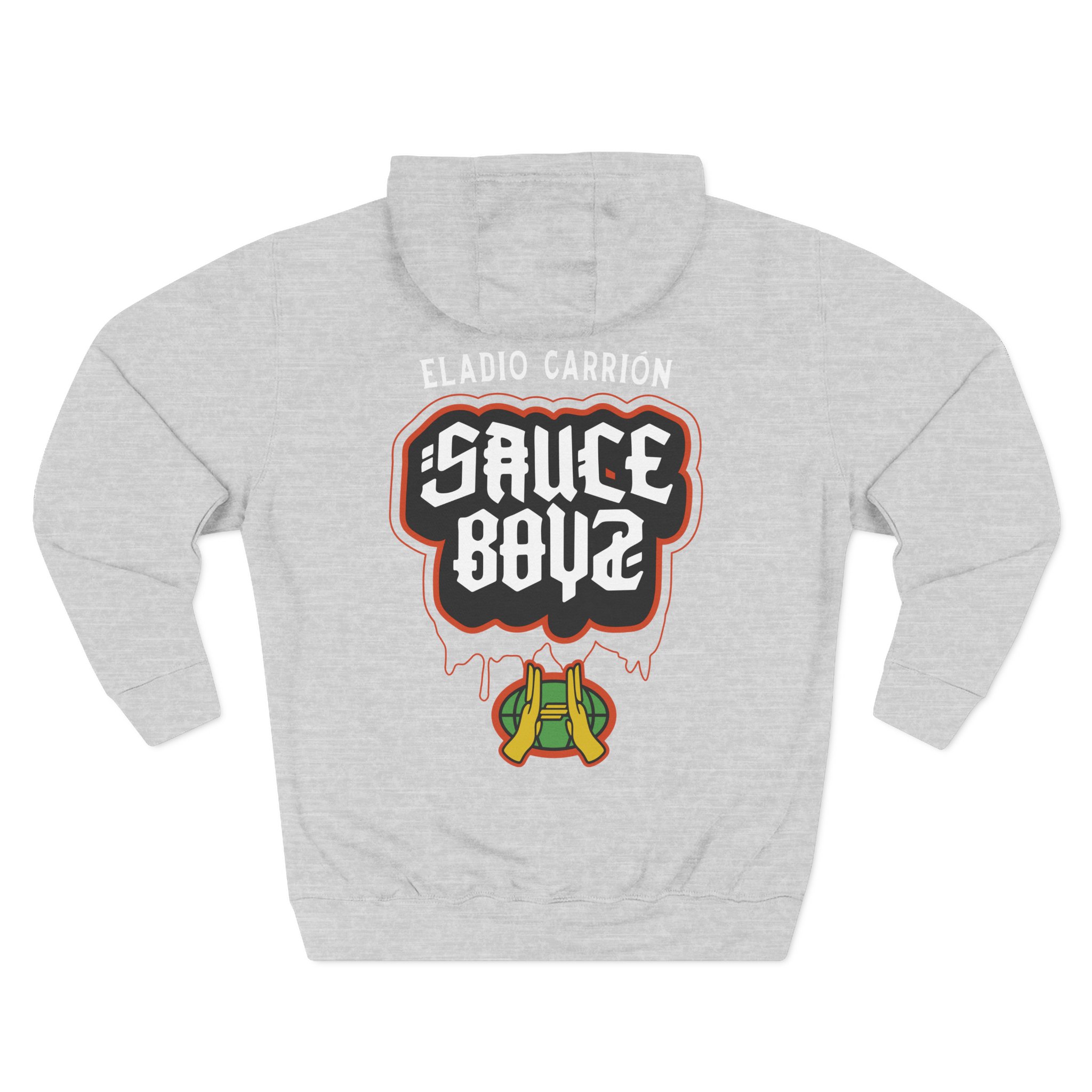 Eladio Carrion Sauce Boyz Three-Panel Fleece Hoodie