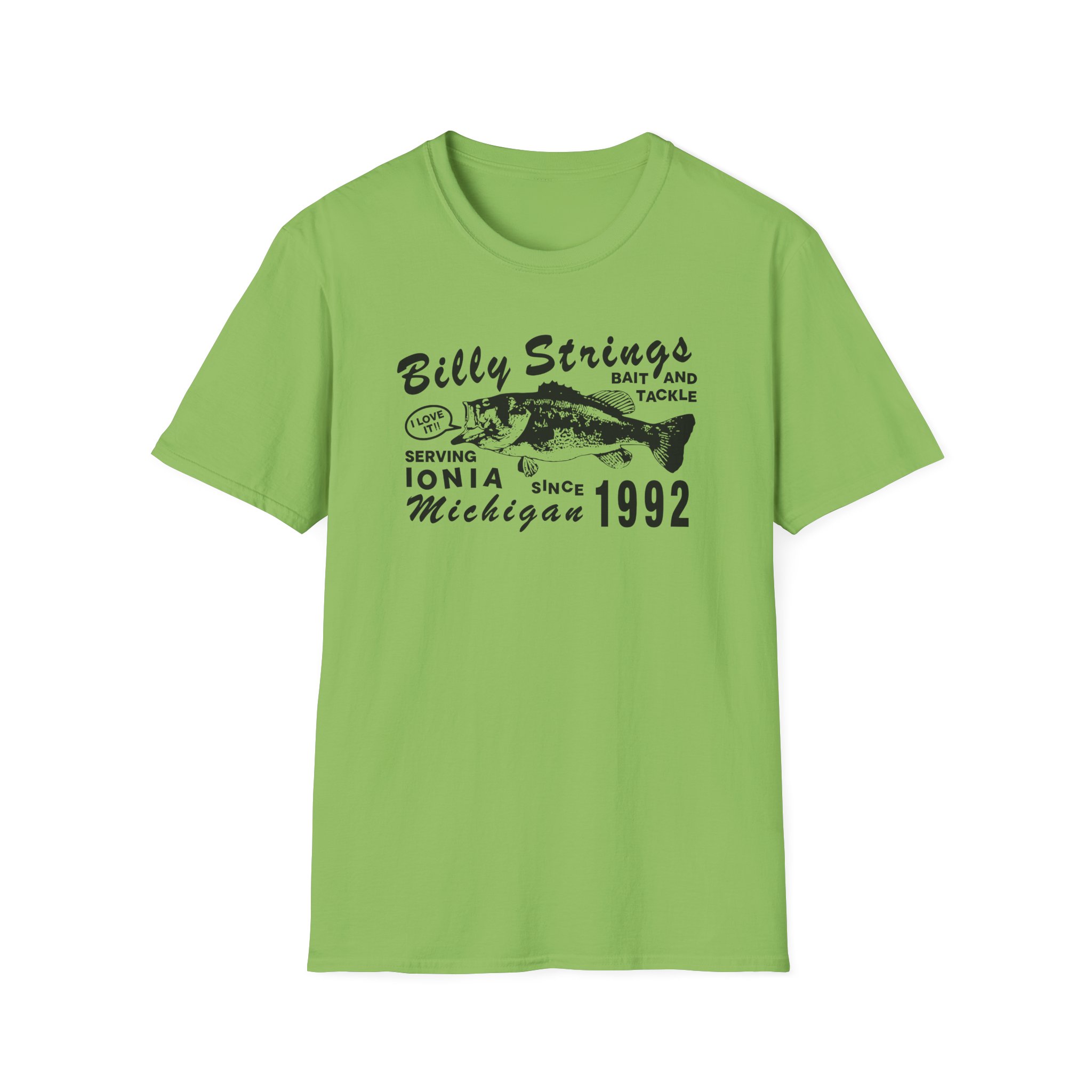 Billy Strings Bait & Tackle Unisex Softstyle T-Shirt