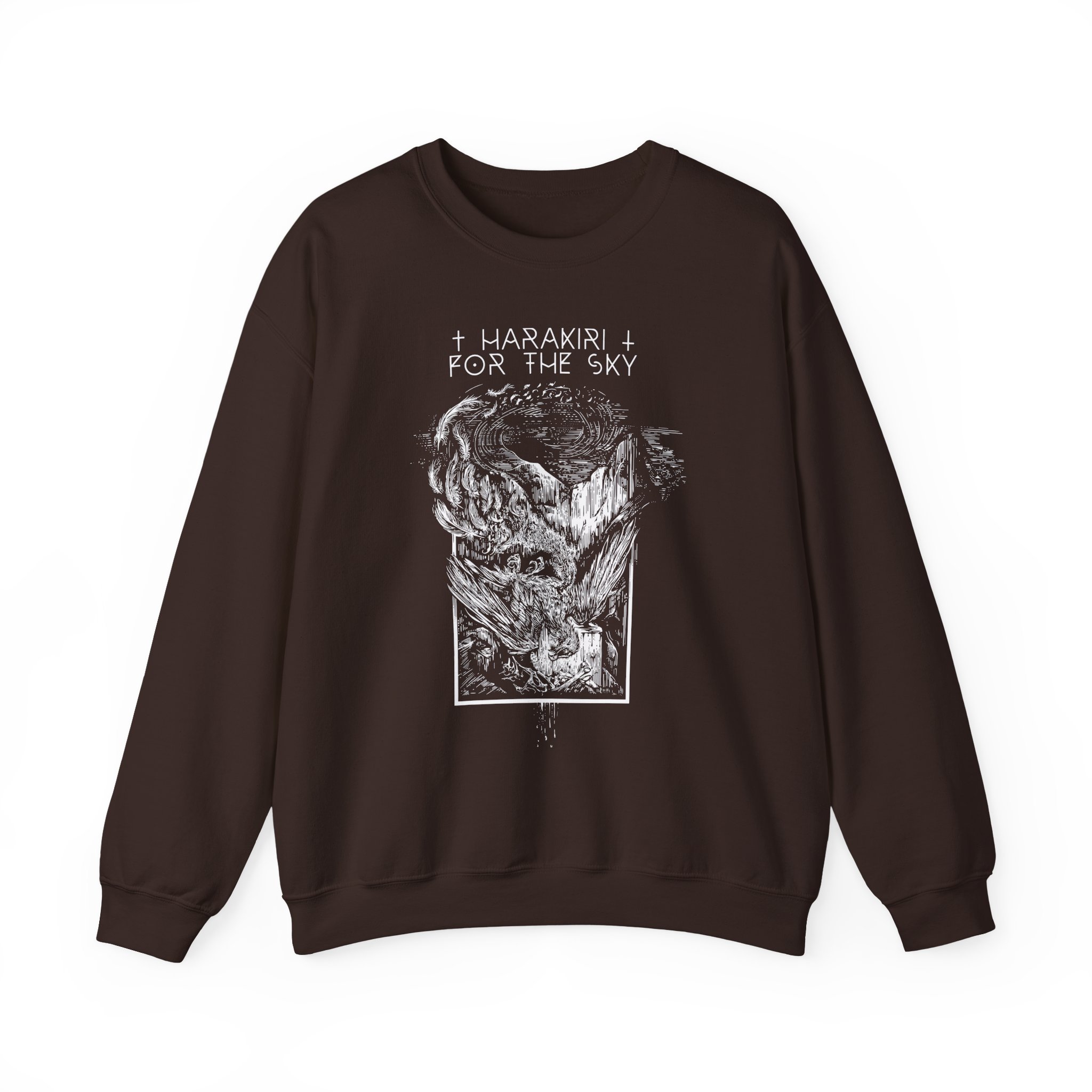 Harakiri for the Sky Dead Vulture Unisex Heavy Blendâ„¢ Crewneck Sweatshirt