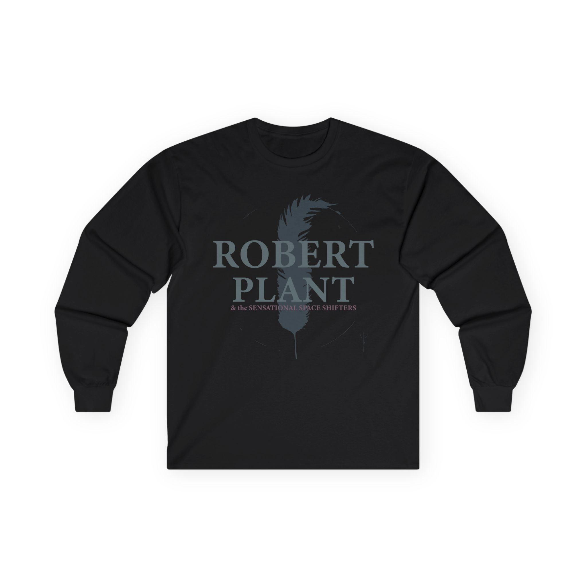 Robert Plant Sketch Feather Unisex Ultra Cotton Long Sleeve Tee