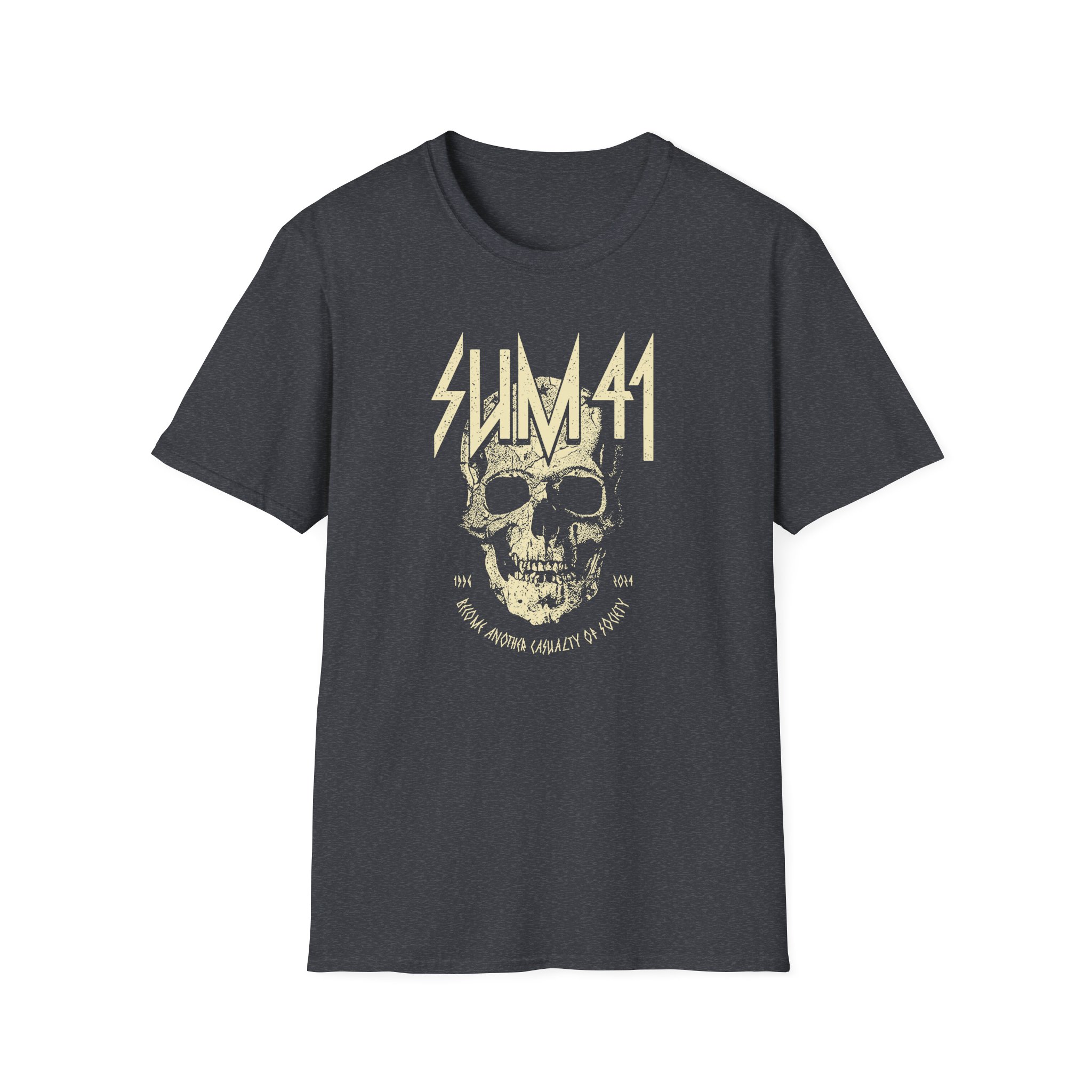 Sum 41 Become Another Casualty Unisex Softstyle T-Shirt