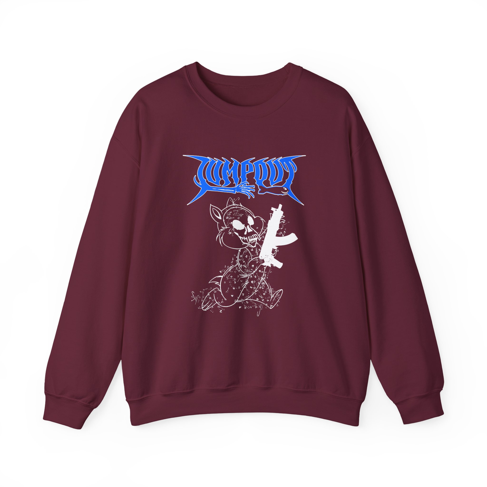 Osamason Jumpout Bunny Unisex Heavy Blendâ„¢ Crewneck Sweatshirt