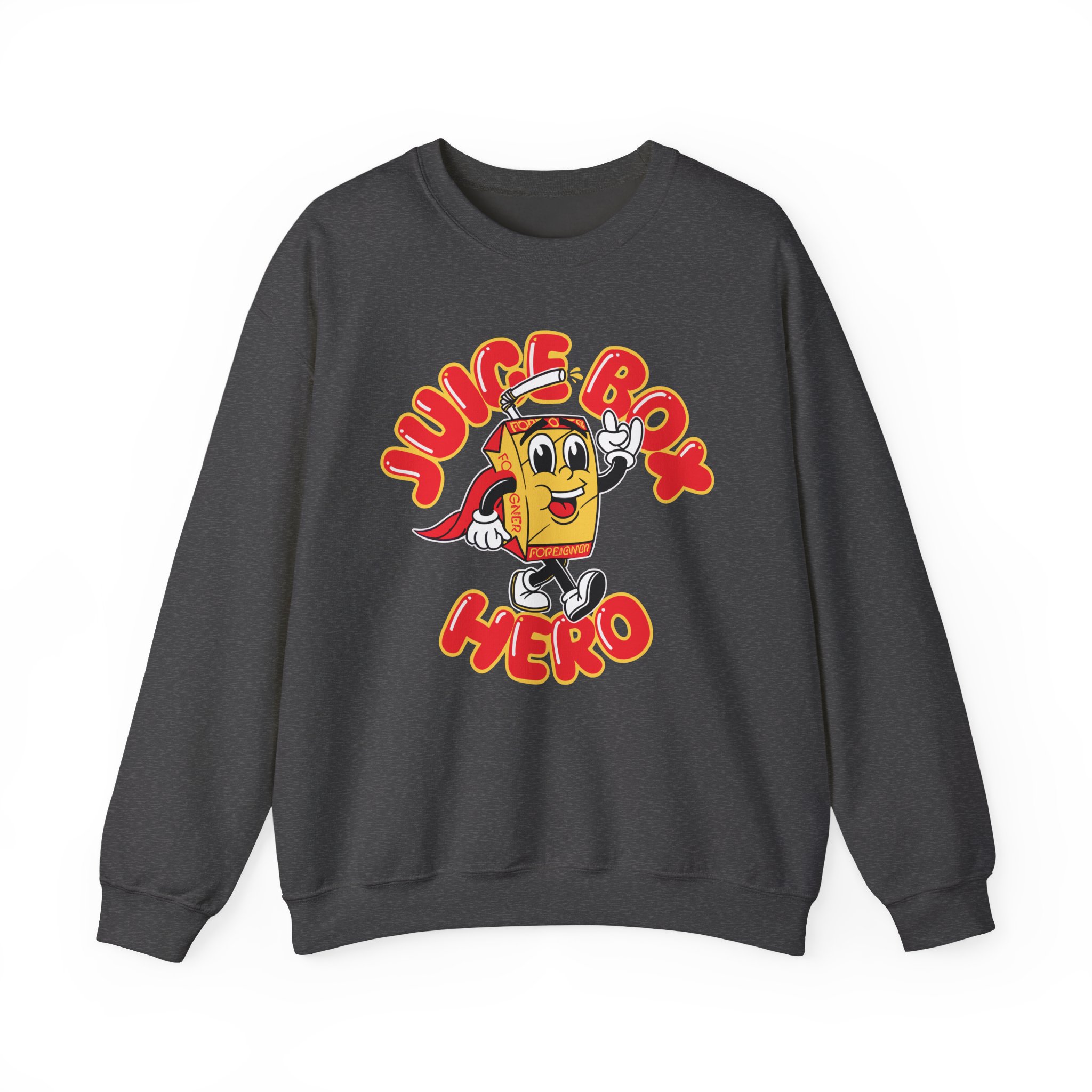 Foreigner Juicebox Hero Unisex Heavy Blendâ„¢ Crewneck Sweatshirt