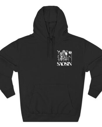 Saosin - Flowers Three-Panel Fleece Hoodie