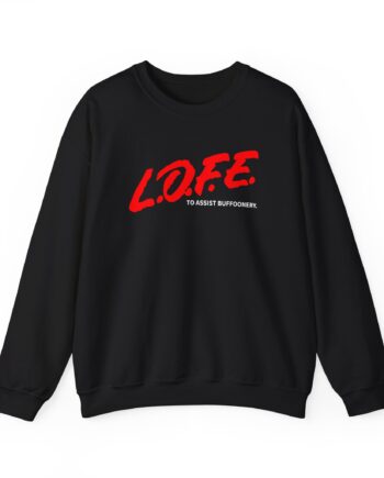 Lofe to Assist Buffoonery Unisex Heavy Blend™ Crewneck Sweatshirt