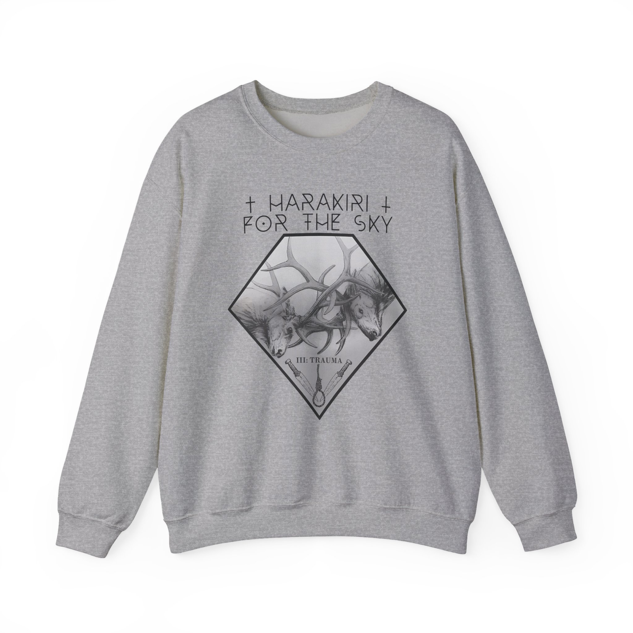 Harakiri for the Sky Trauma Unisex Heavy Blendâ„¢ Crewneck Sweatshirt