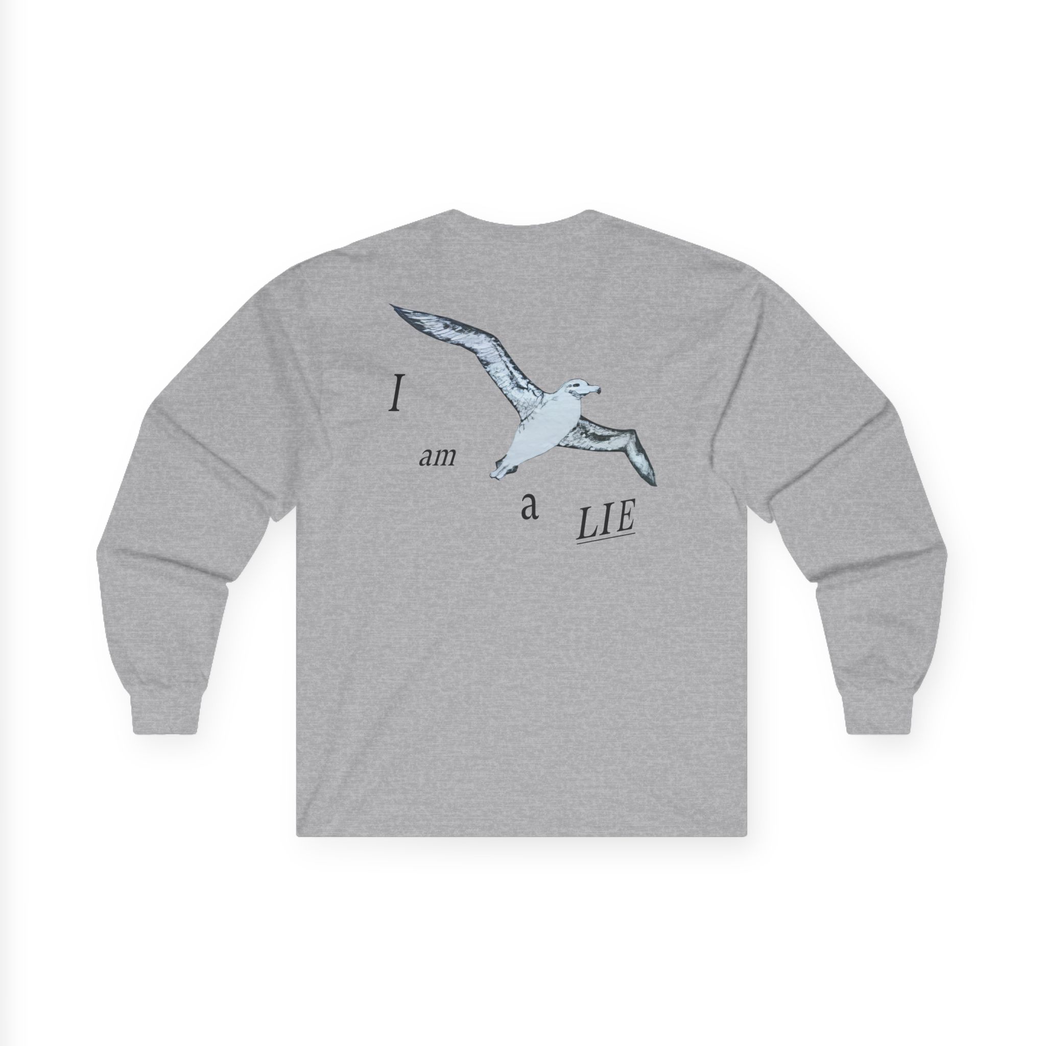 Birds Arent Real I am a Lie Unisex Ultra Cotton Long Sleeve Tee