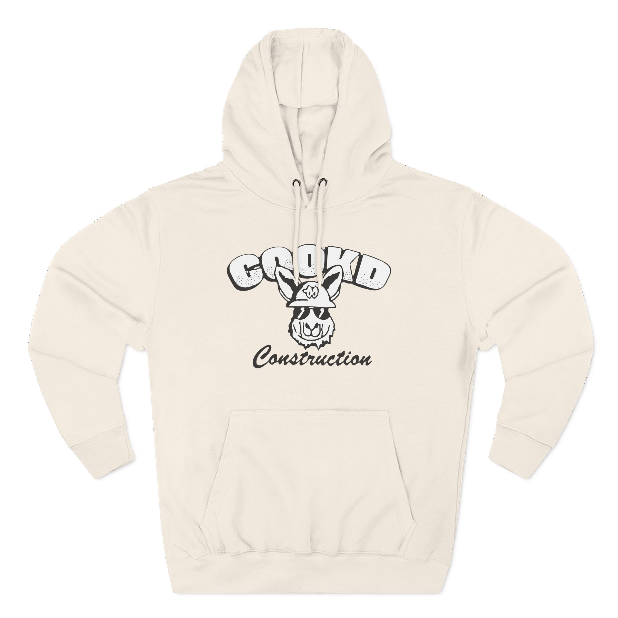 Lazarbeam Cookd Construction Three-Panel Fleece Hoodie