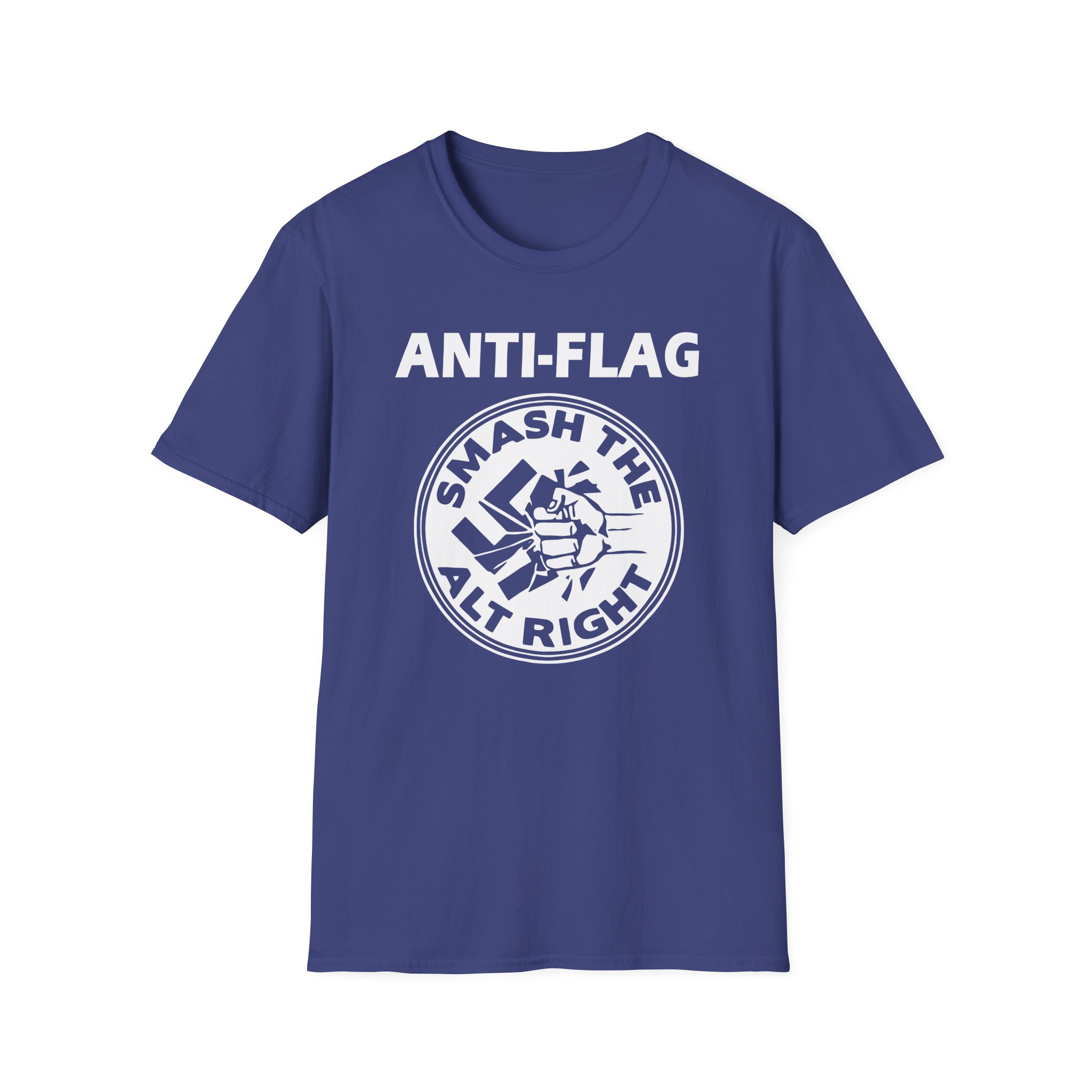 Anti Flag Smash the Alt Right Unisex Softstyle T-Shirt