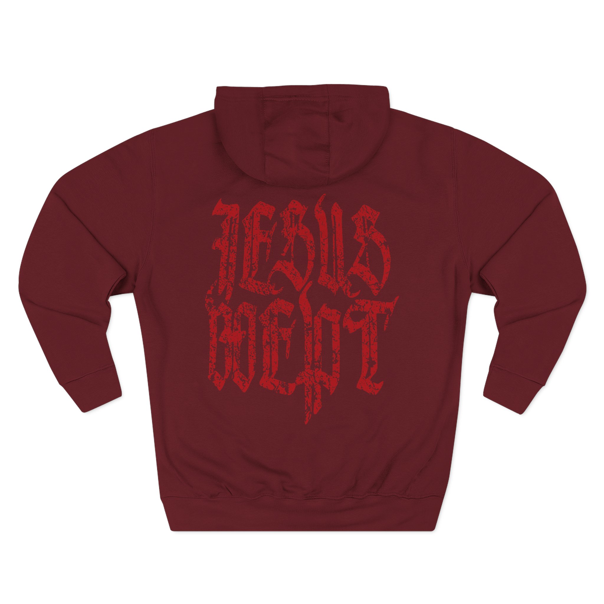 Machine Head Jesus Wept Three-Panel Fleece Hoodie