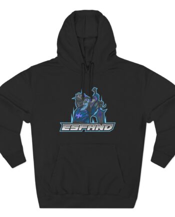 Esfand Three-Panel Fleece Hoodie