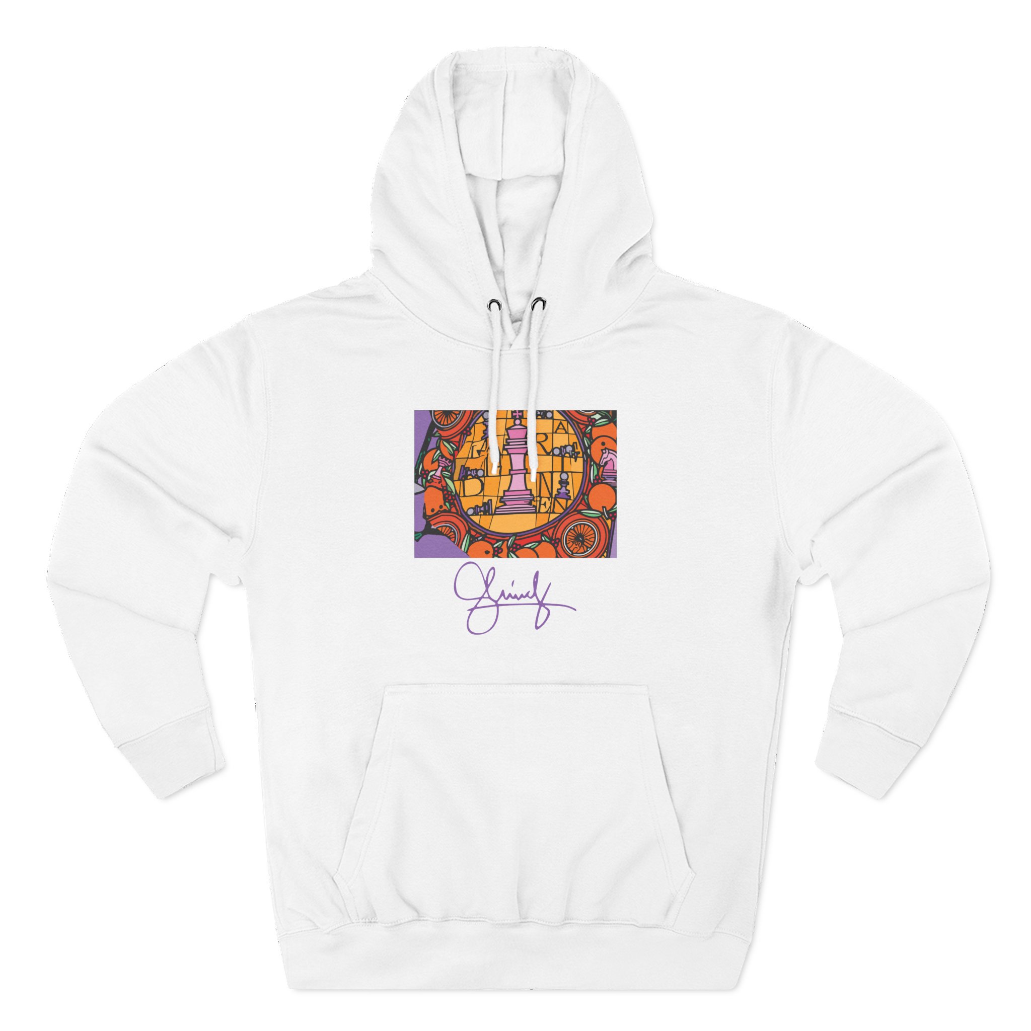 Shindy Three-Panel Fleece Hoodie