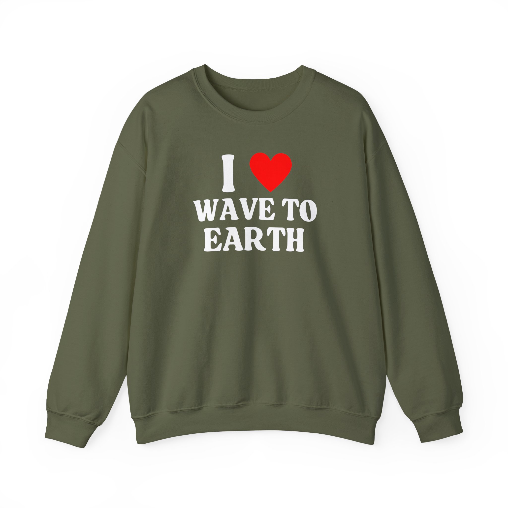 I Love Wave to Earth Unisex Heavy Blendâ„¢ Crewneck Sweatshirt