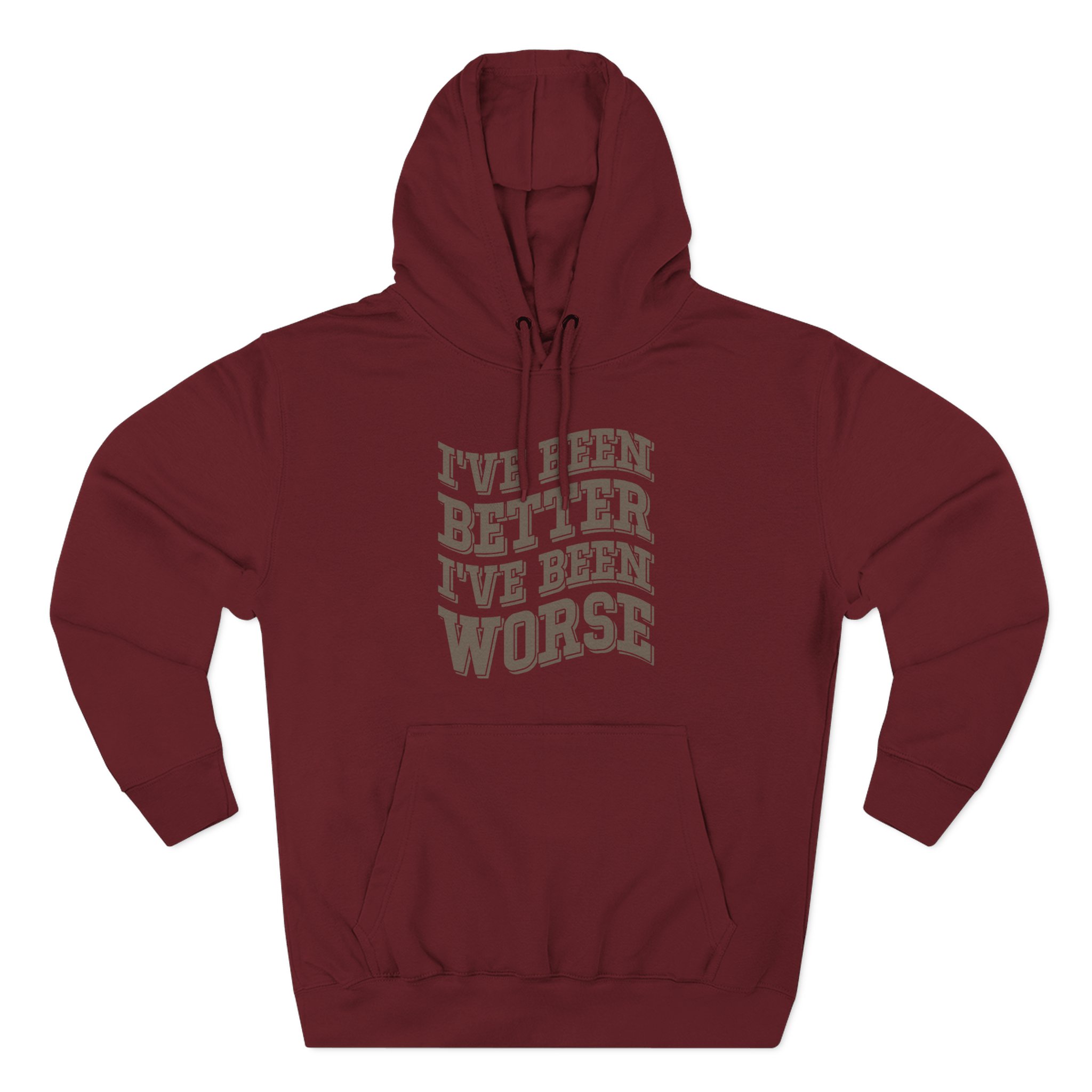 Clint Black I've Been Better Three-Panel Fleece Hoodie