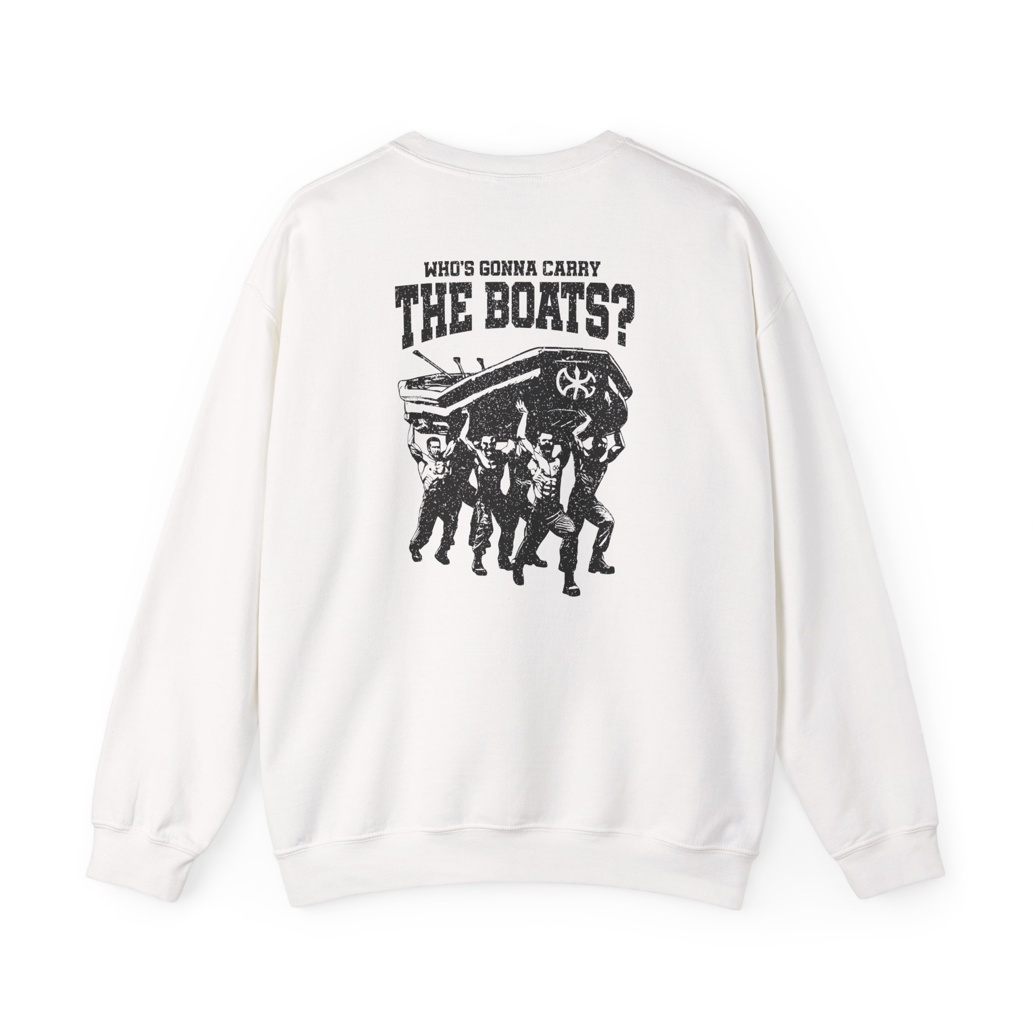 David Goggins Carry the Boats Unisex Heavy Blendâ„¢ Crewneck Sweatshirt