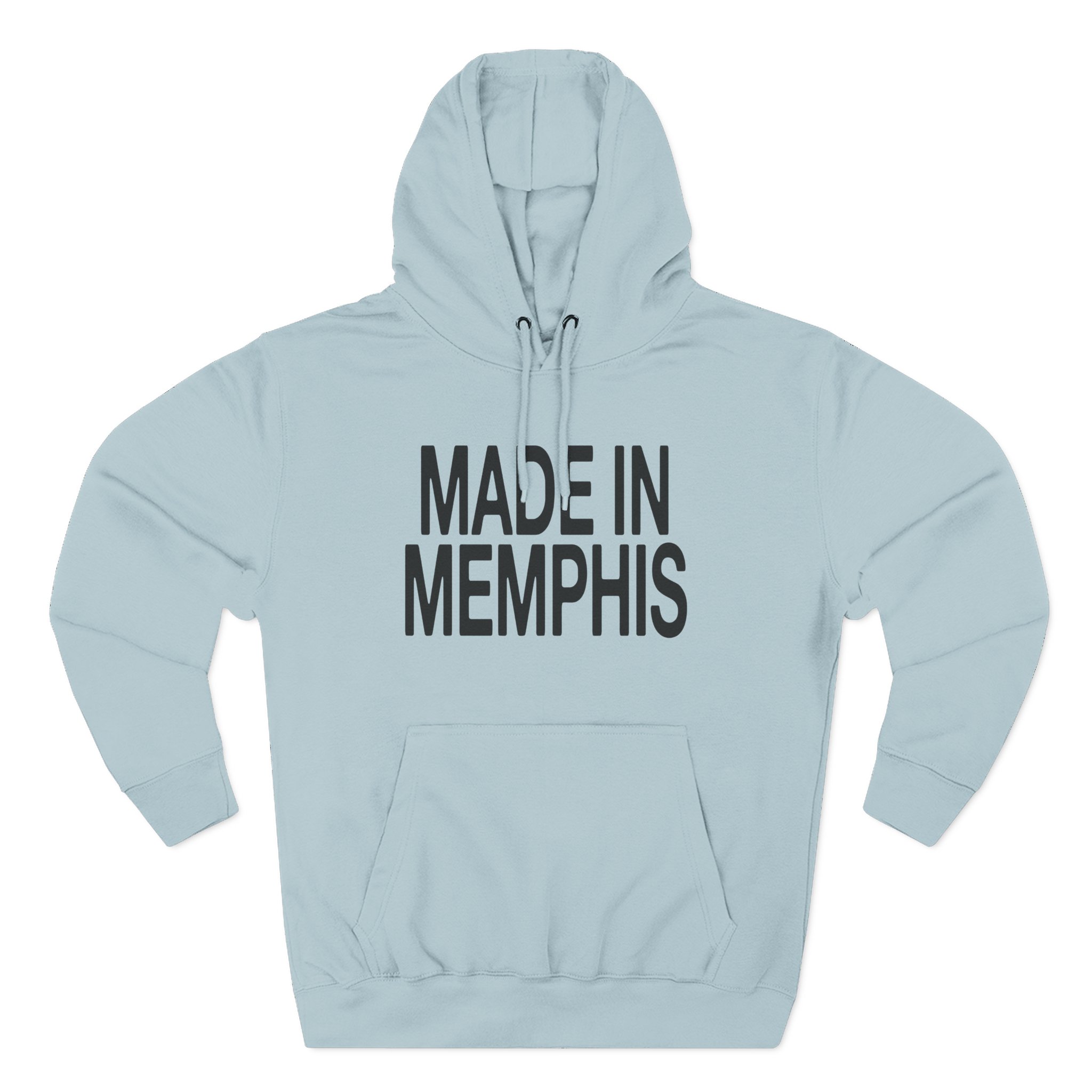 JT Made in Memphis Three-panel Fleece Hoodie