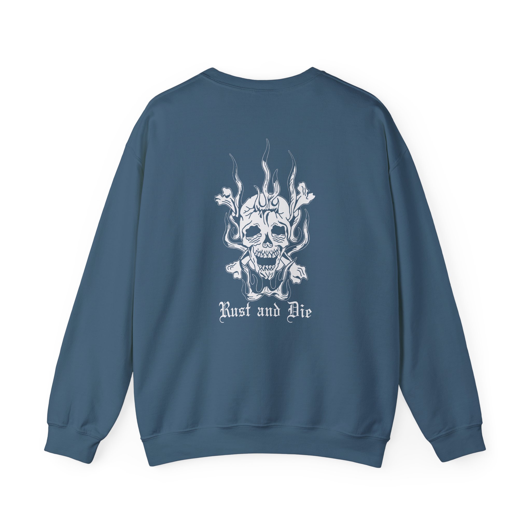 Kublai Khan - Rust and Die Unisex Heavy Blendâ„¢ Crewneck Sweatshirt