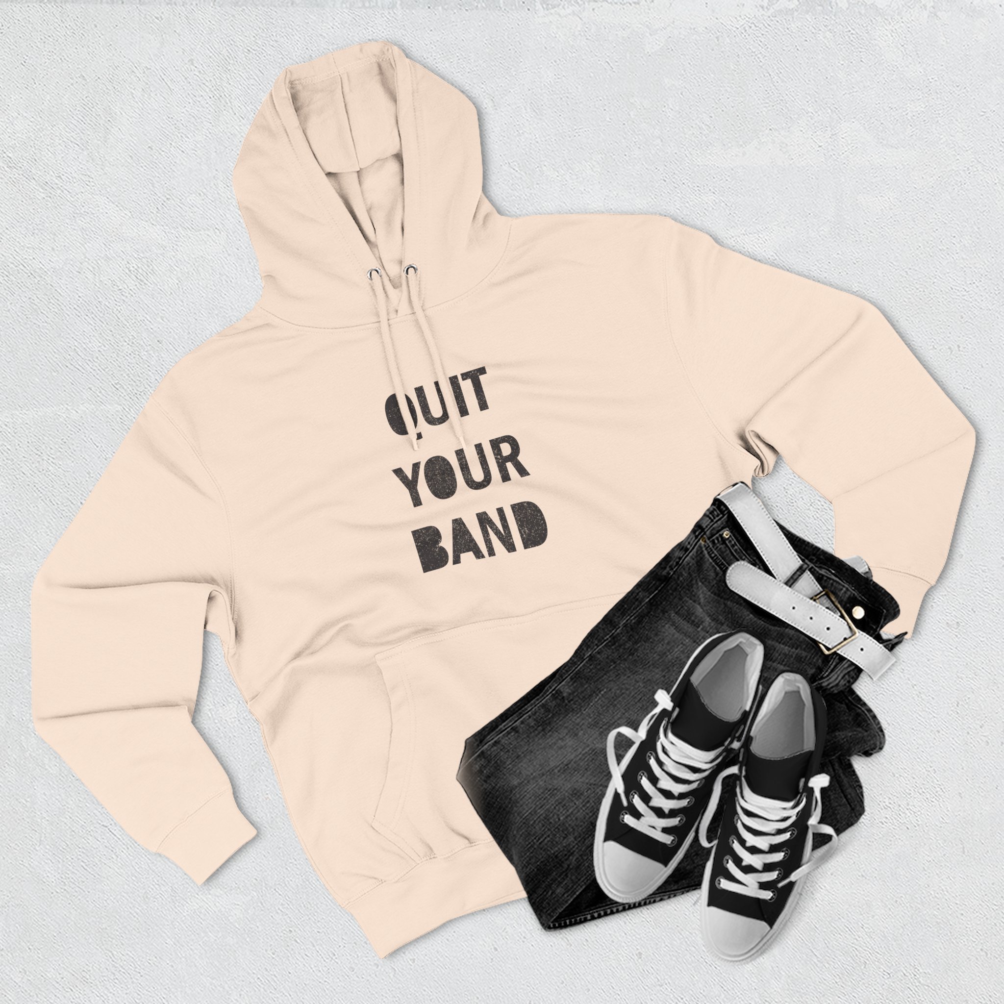 At the Gates Quit Your Band Three-panel Fleece Hoodie
