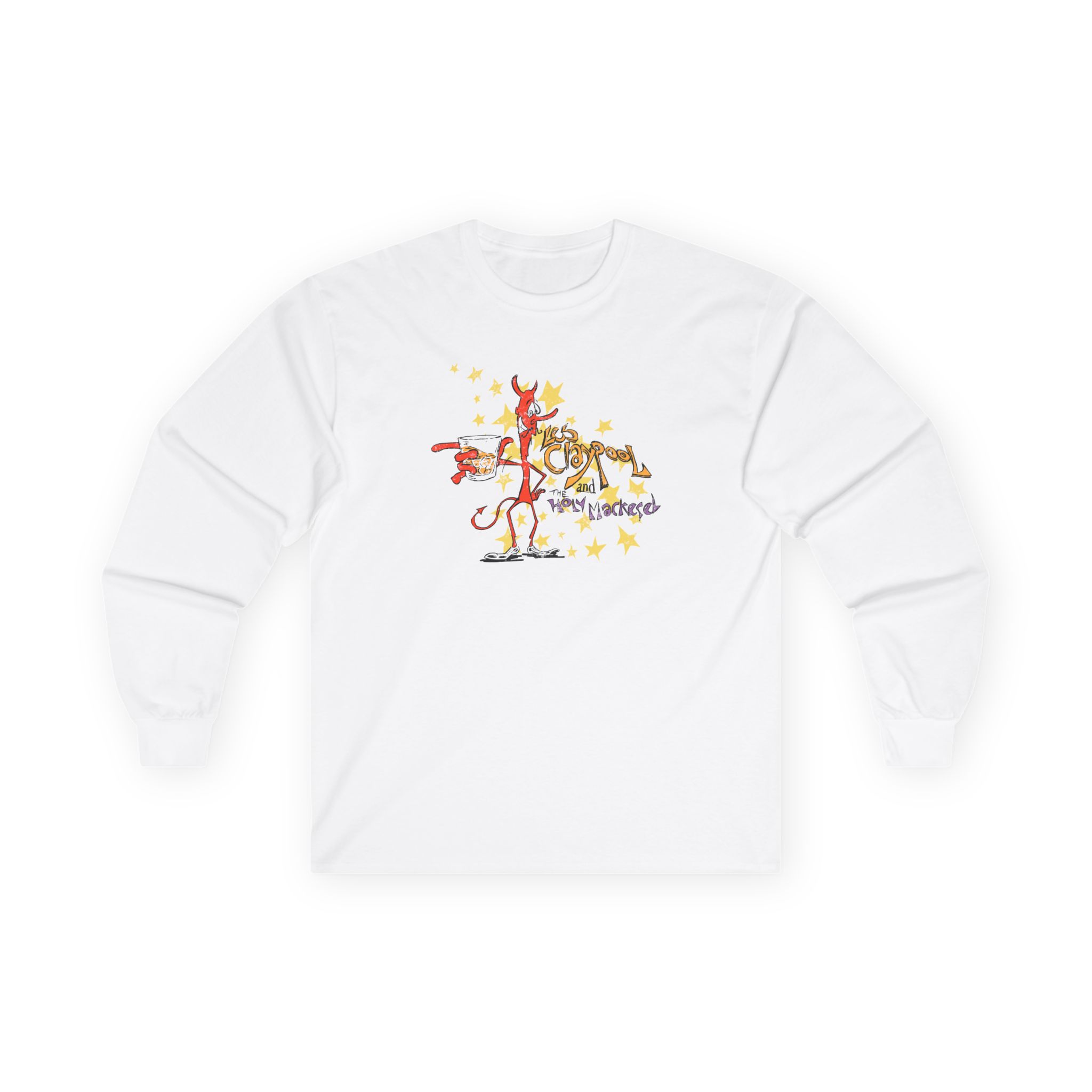 Primus Holy Mackerel Devil Ringer Unisex Ultra Cotton Long Sleeve Tee