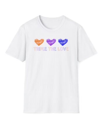 Fresh Love Triple the Love Unisex Softstyle T-Shirt