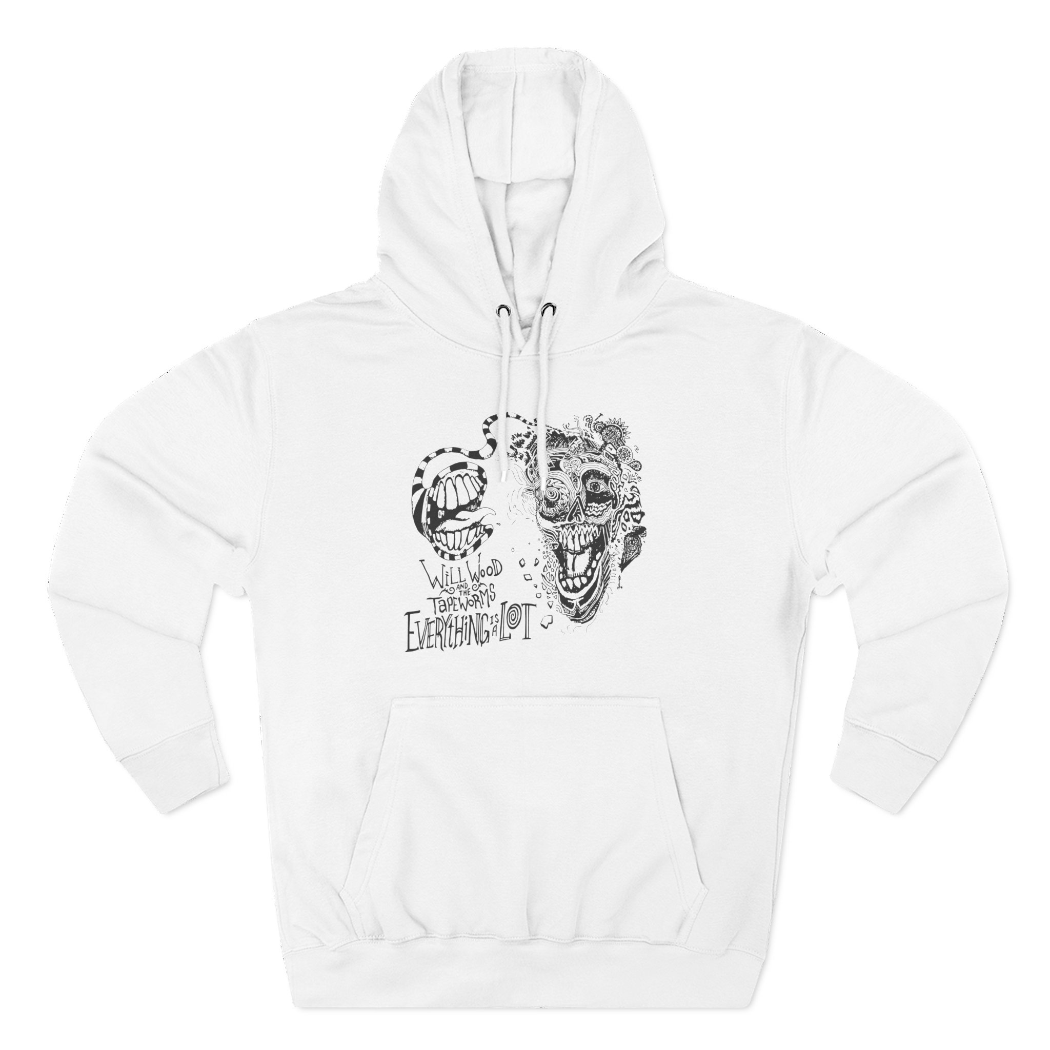 Will Wood Everything is a Lot Three-Panel Fleece Hoodie