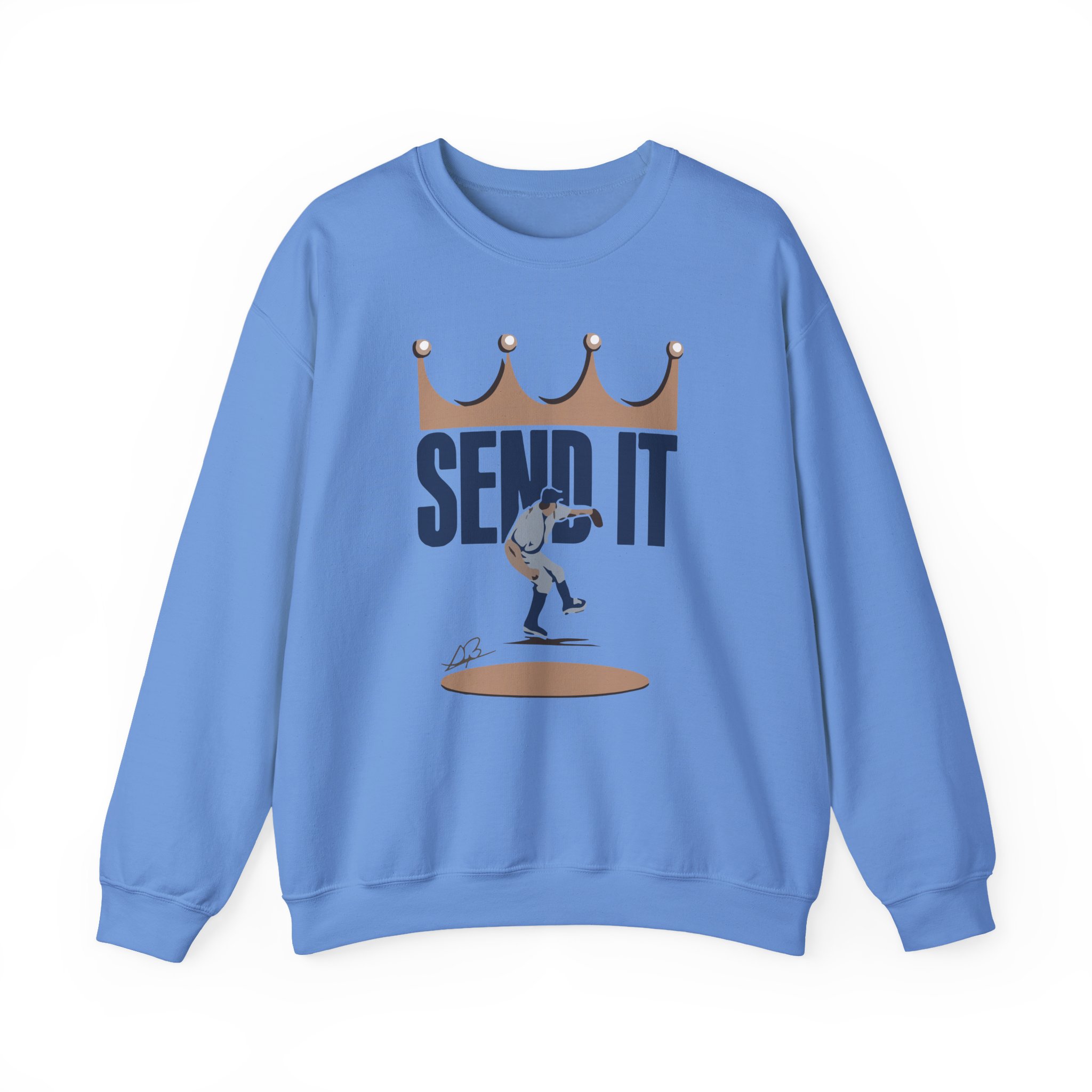Trevor Bauer Send It Unisex Heavy Blendâ„¢ Crewneck Sweatshirt