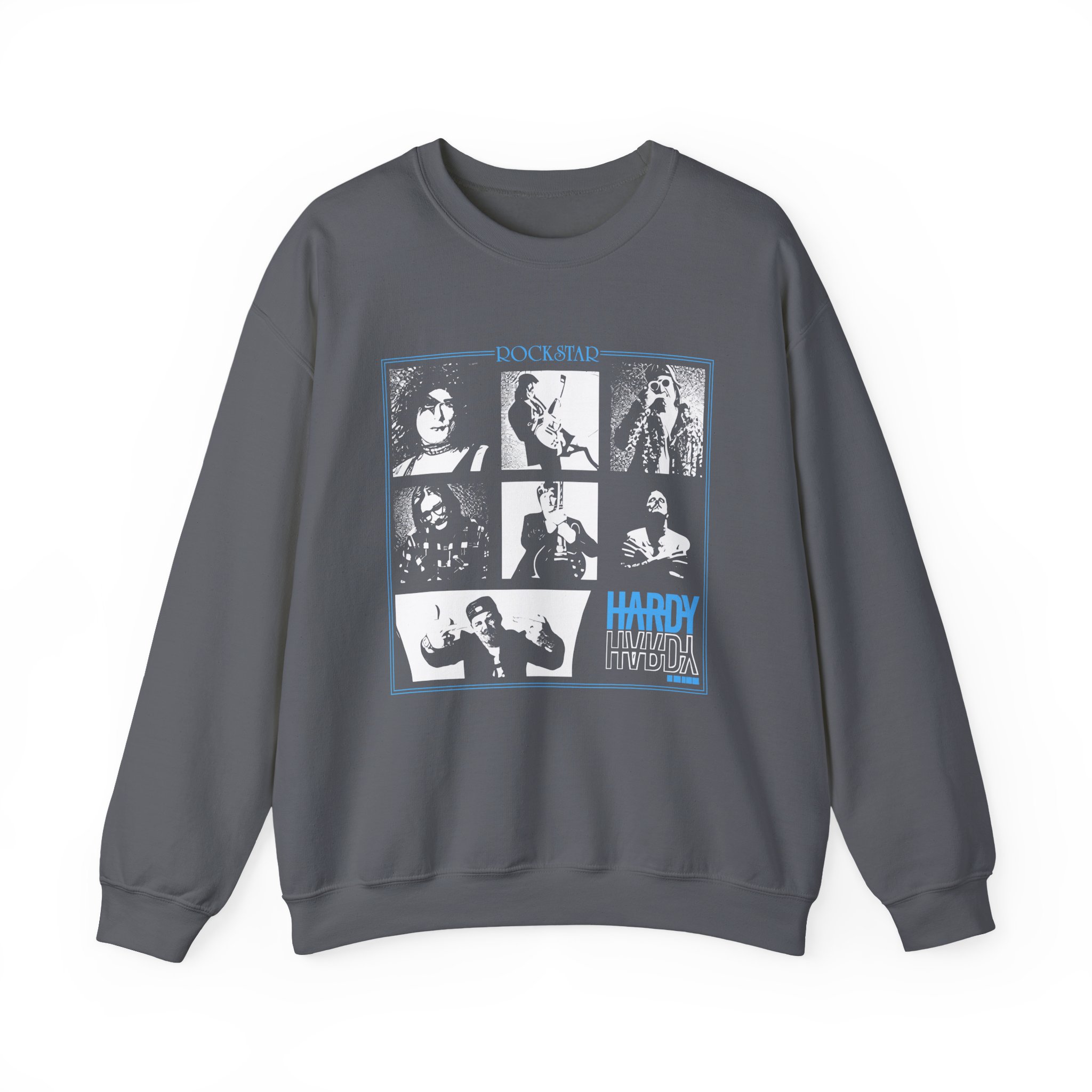 Hardy Rockstar Unisex Heavy Blendâ„¢ Crewneck Sweatshirt