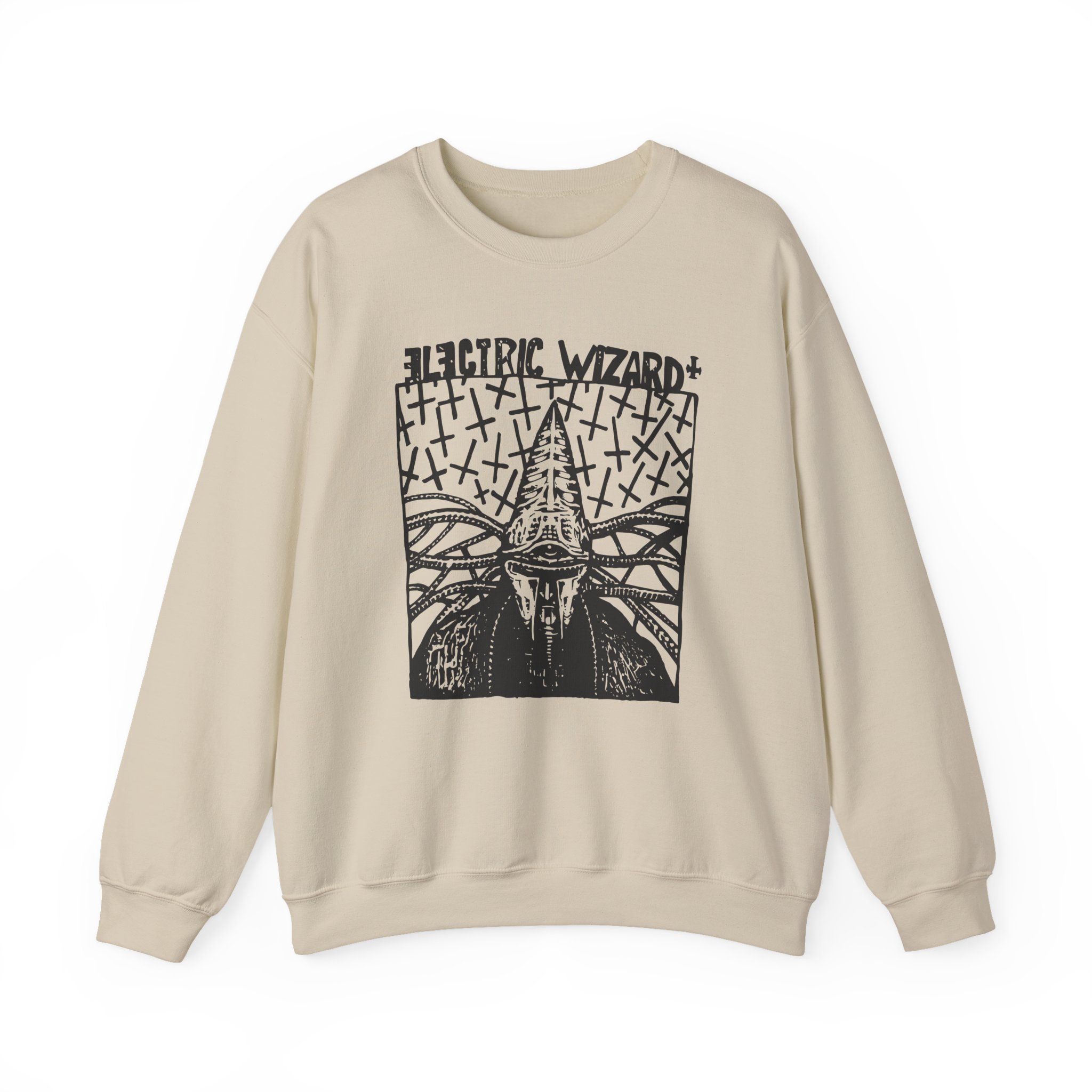 Electric Wizard Doom Sludge Stoner Metal Poster Unisex Heavy Blendâ„¢ Crewneck Sweatshirt
