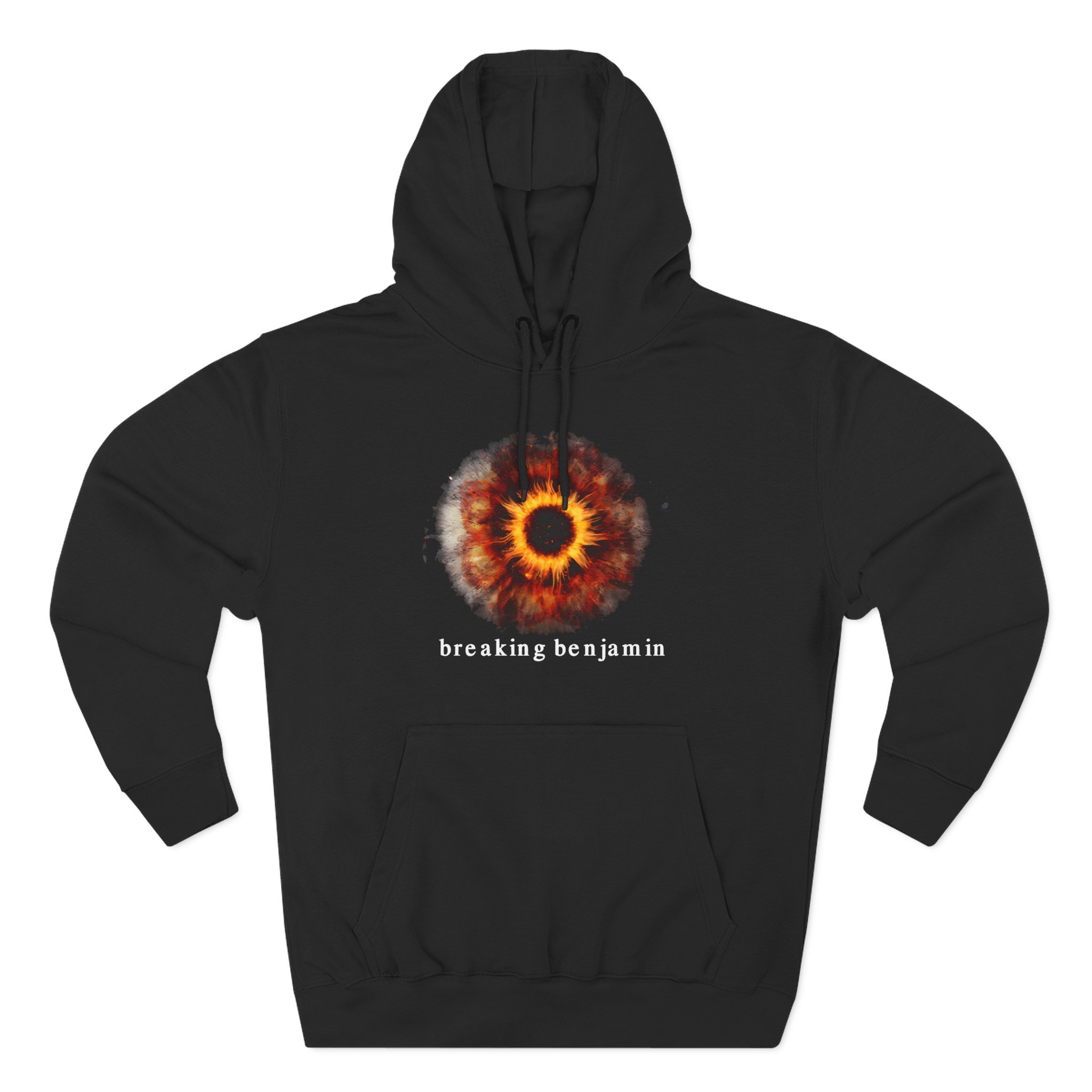 Breaking Benjamin Ember Eye Three-Panel Fleece Hoodie